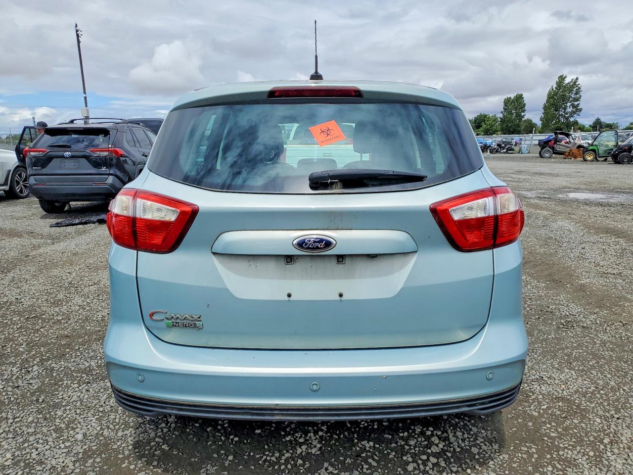 2013 Ford C-max Energi Teal vin: 1FADP5CUXDL521603