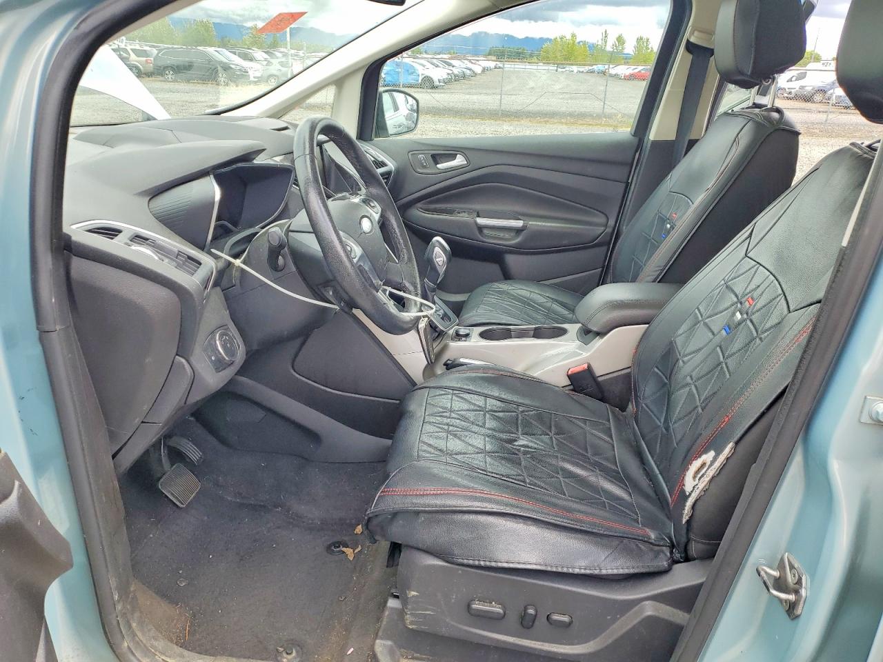2013 Ford C-max Energi Teal vin: 1FADP5CUXDL521603
