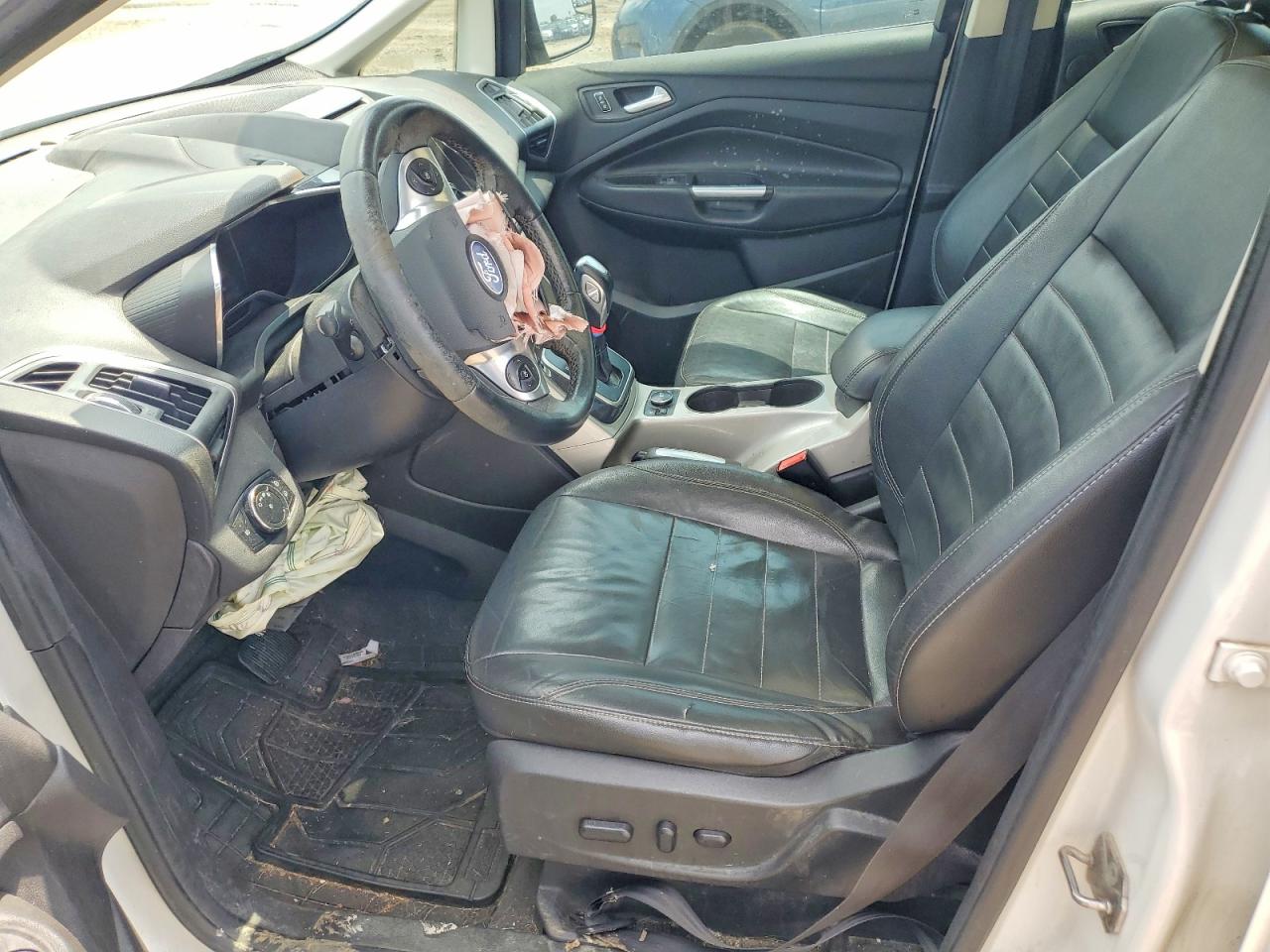 2013 Ford C-max Premium Белый vin: 1FADP5CUXDL523271