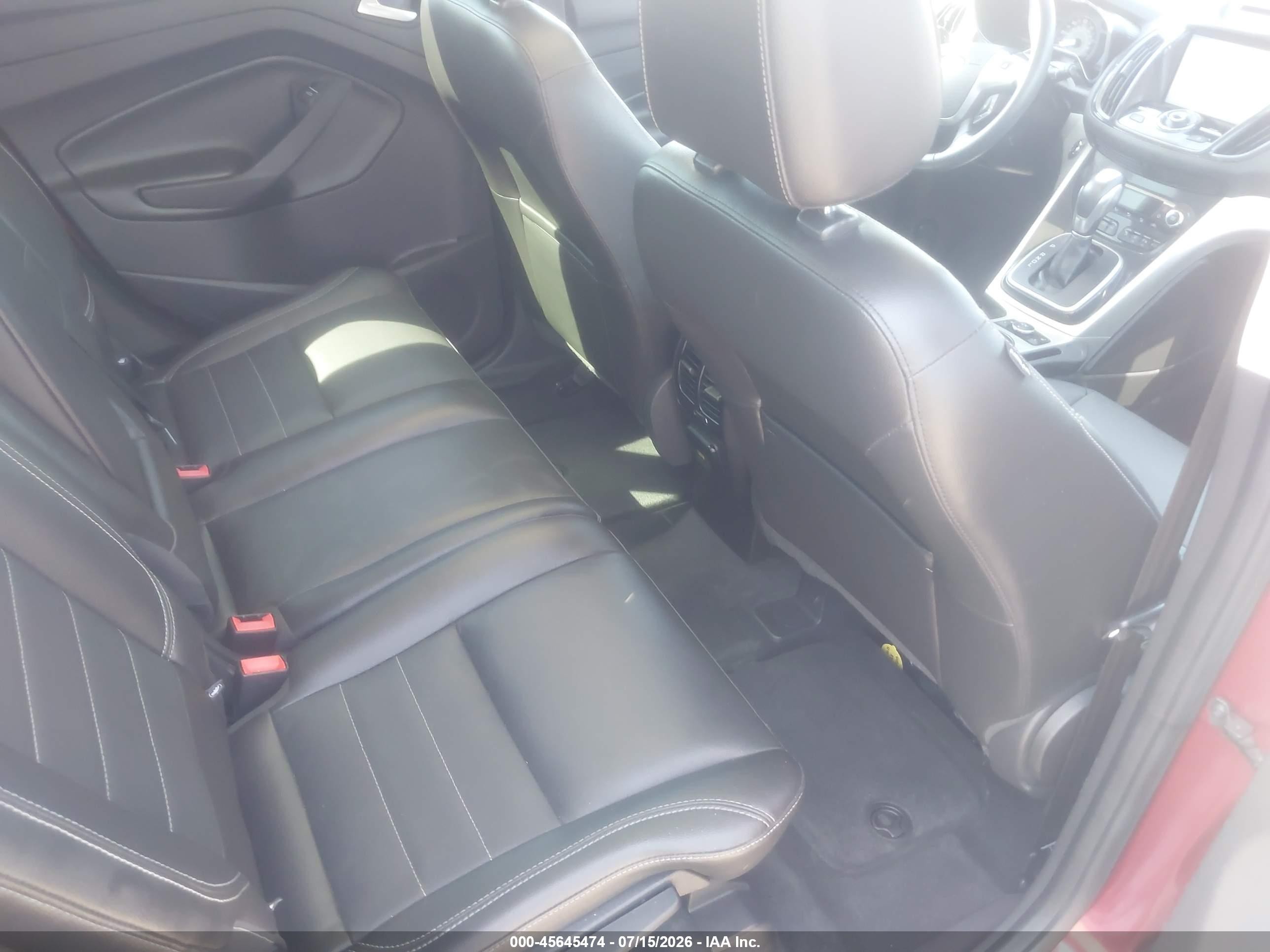 2013 Ford C-max Energi Sel Красный vin: 1FADP5CUXDL536599