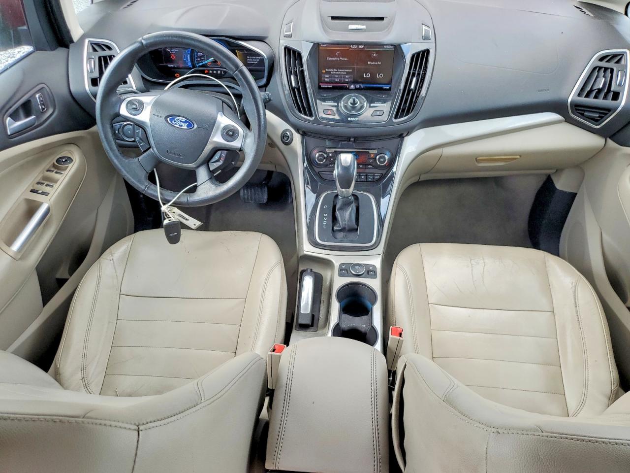 2013 Ford C-max Premium Red vin: 1FADP5CUXDL553578