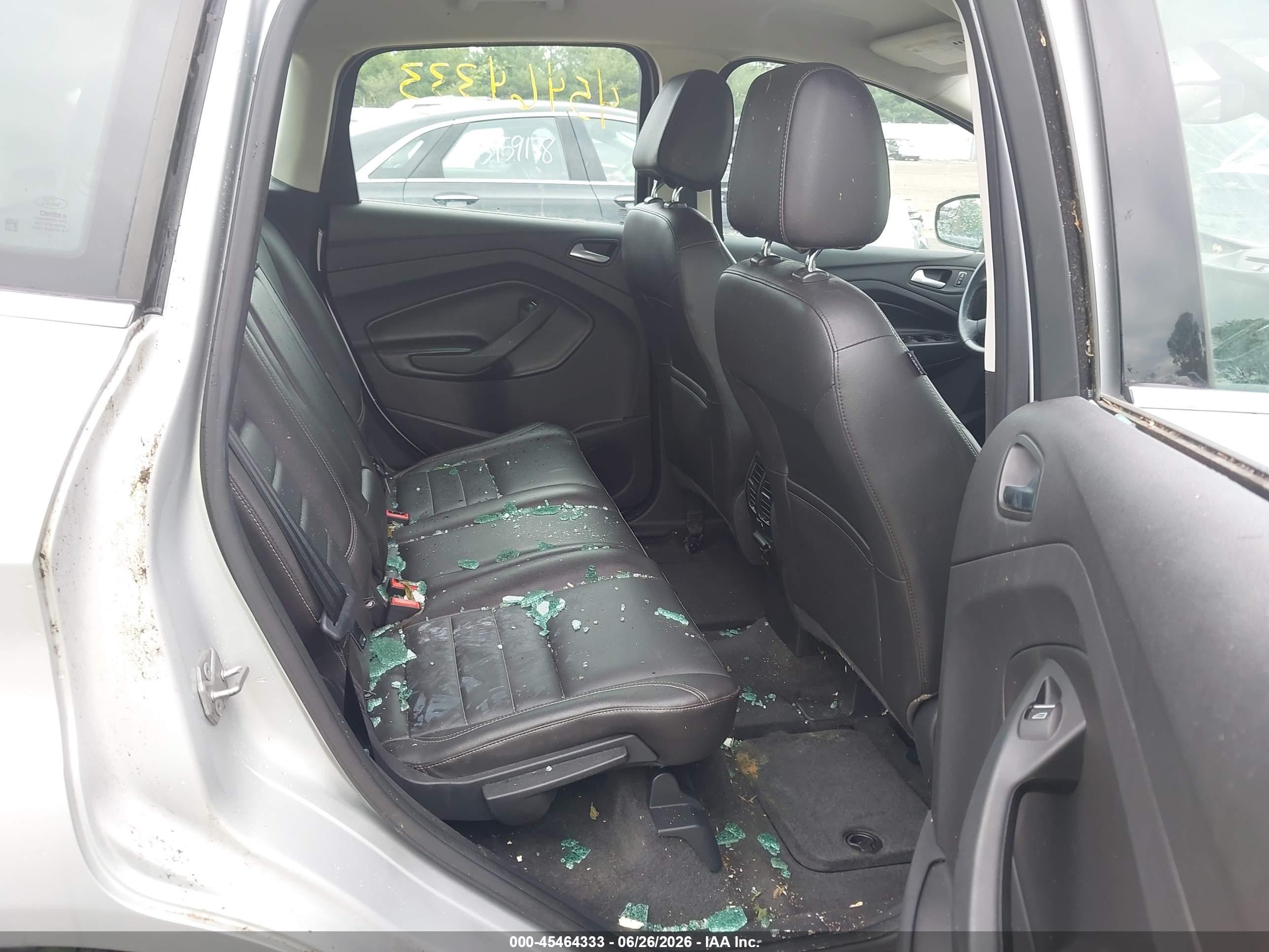 2013 Ford C-max Energi Sel Silver vin: 1FADP5CUXDL553970