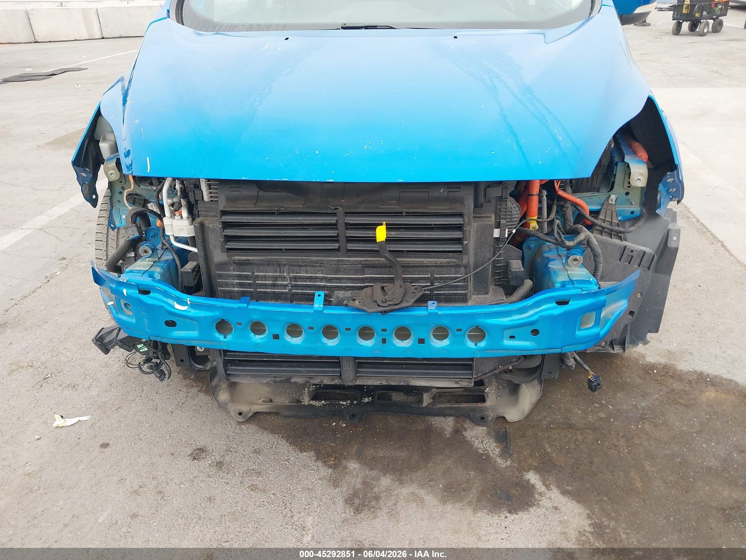2013 Ford C-max Energi Sel Blue vin: 1FADP5CUXDL556206