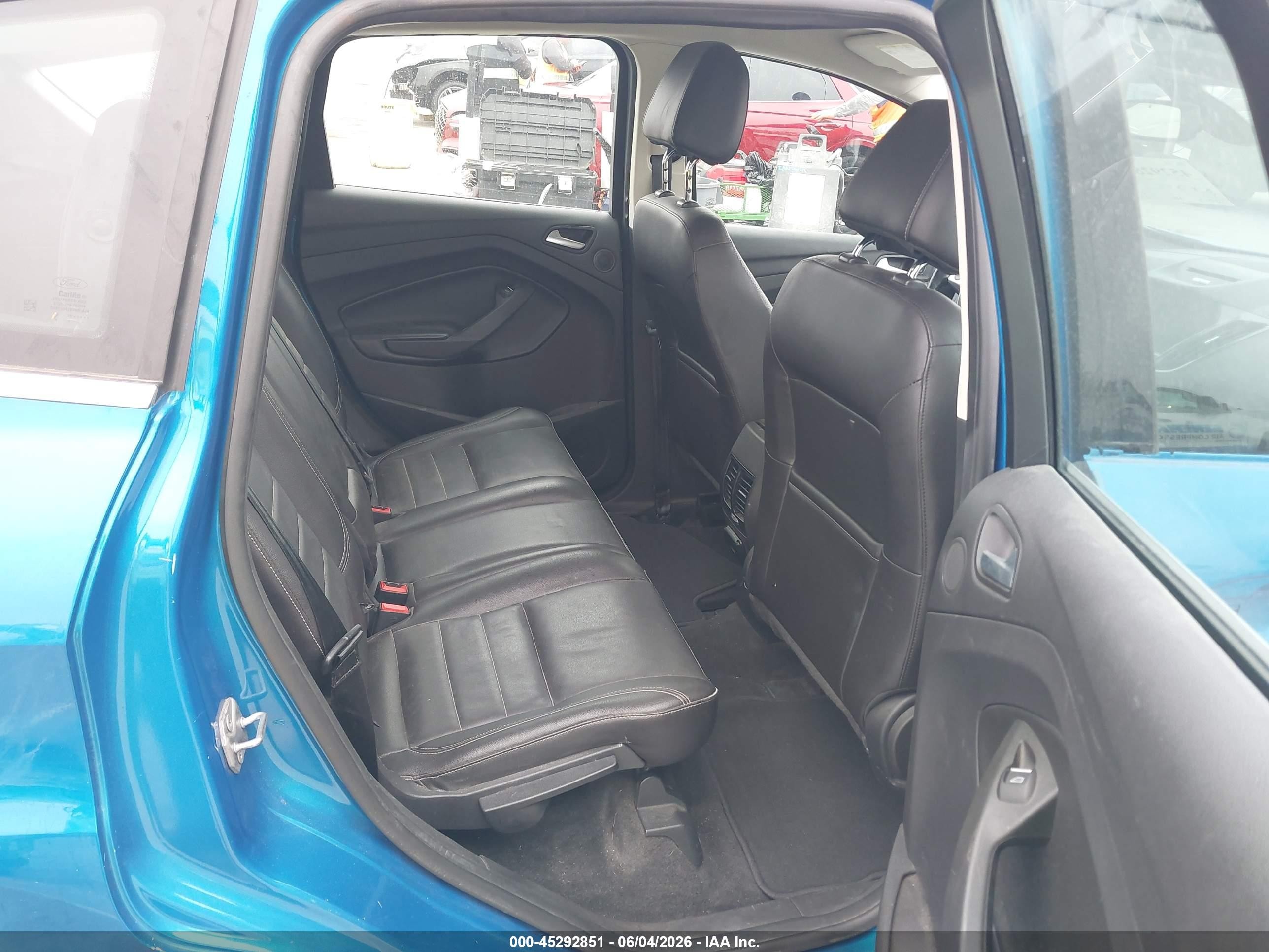 2013 Ford C-max Energi Sel Blue vin: 1FADP5CUXDL556206