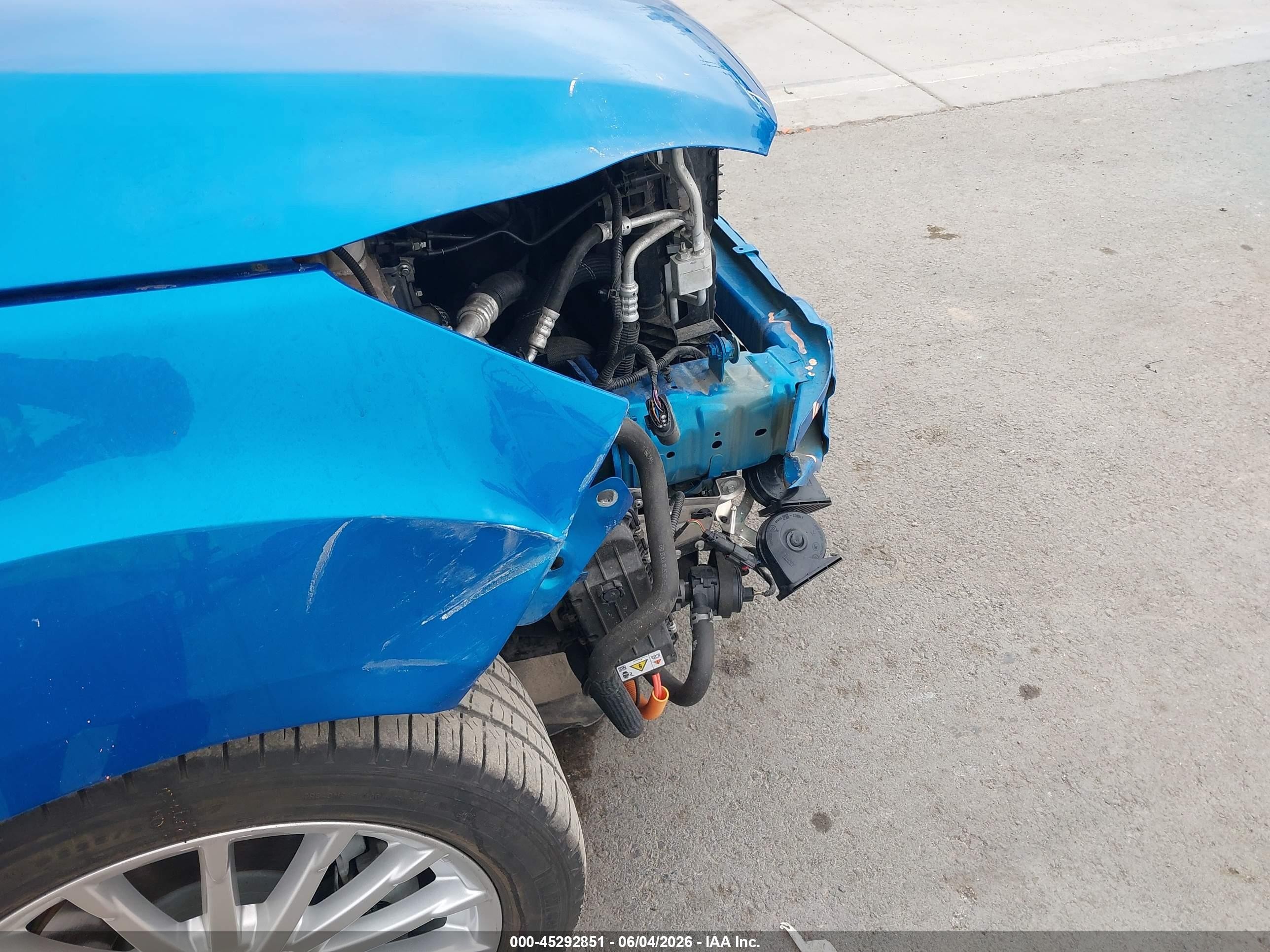 2013 Ford C-max Energi Sel Blue vin: 1FADP5CUXDL556206