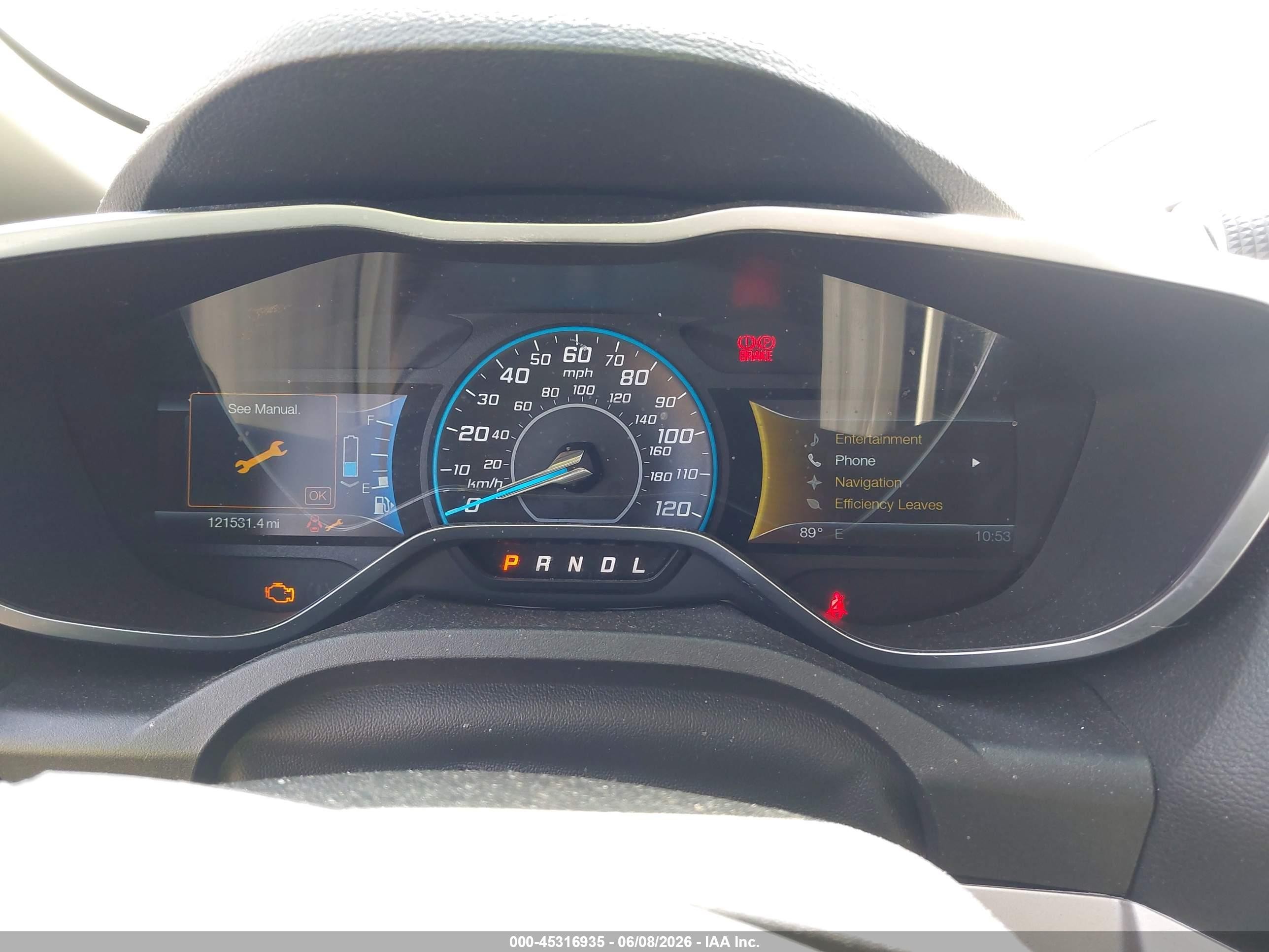 2014 Ford C-max Energi Sel Black vin: 1FADP5CUXEL501160