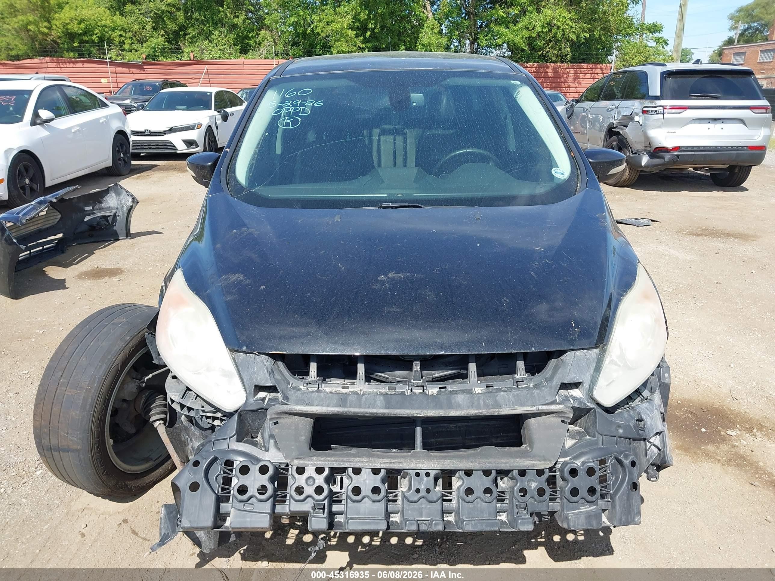 2014 Ford C-max Energi Sel Black vin: 1FADP5CUXEL501160