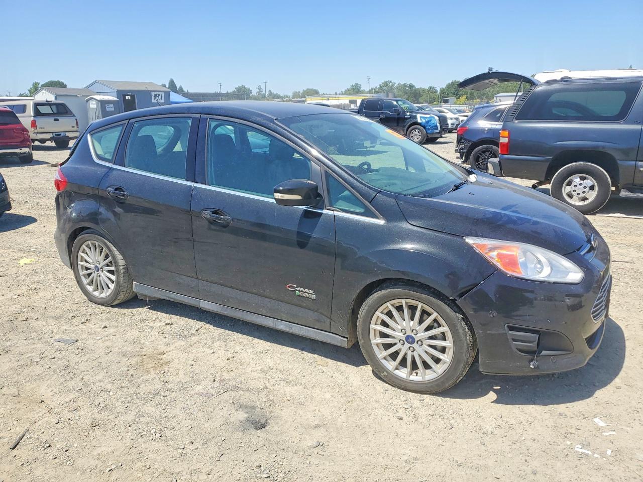 2014 Ford C-max Premium Black vin: 1FADP5CUXEL503524