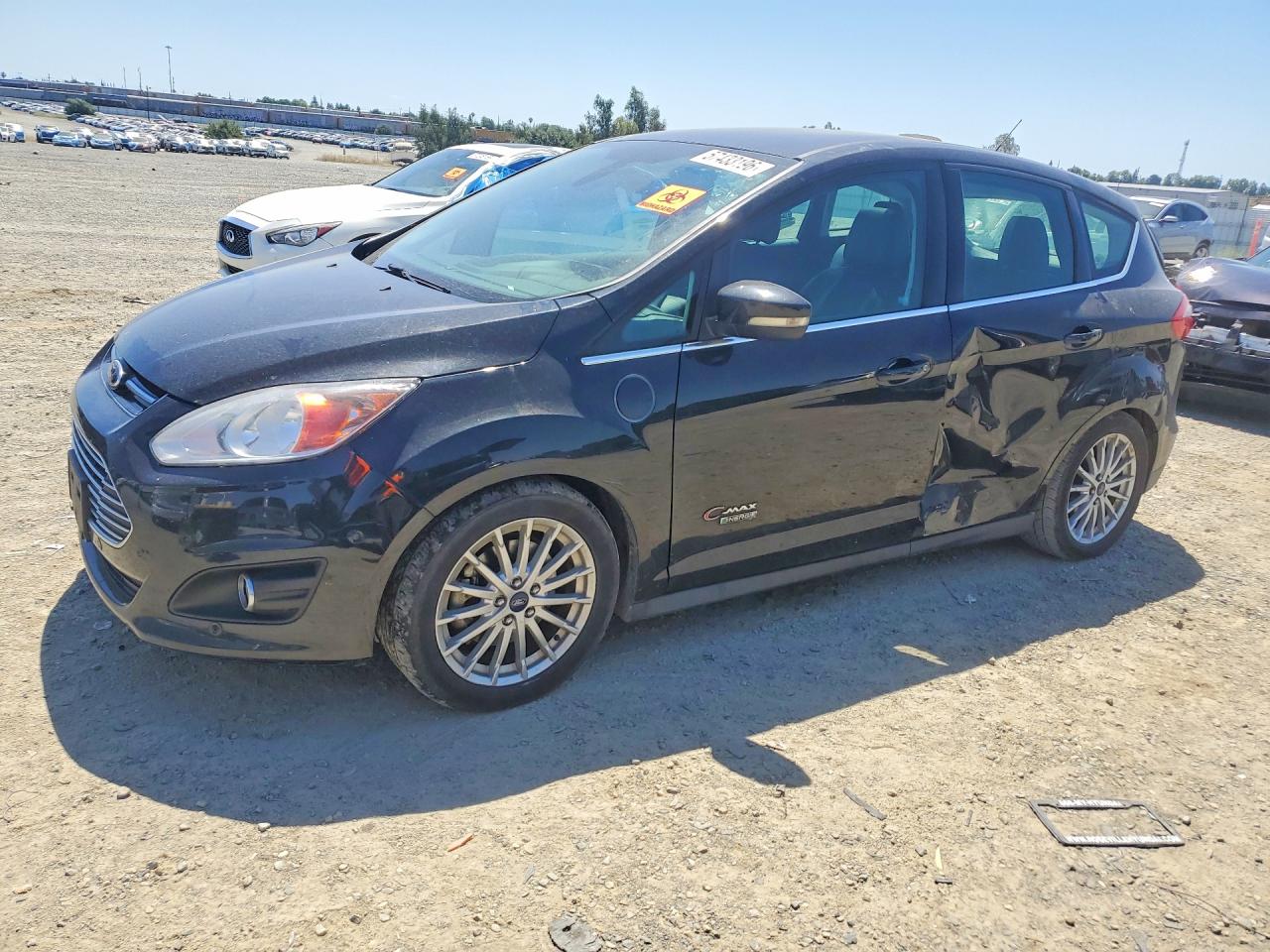 2014 Ford C-max Premium Black vin: 1FADP5CUXEL503524