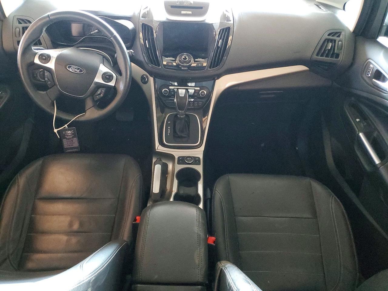 2014 Ford C-max Premium White vin: 1FADP5CUXEL504141
