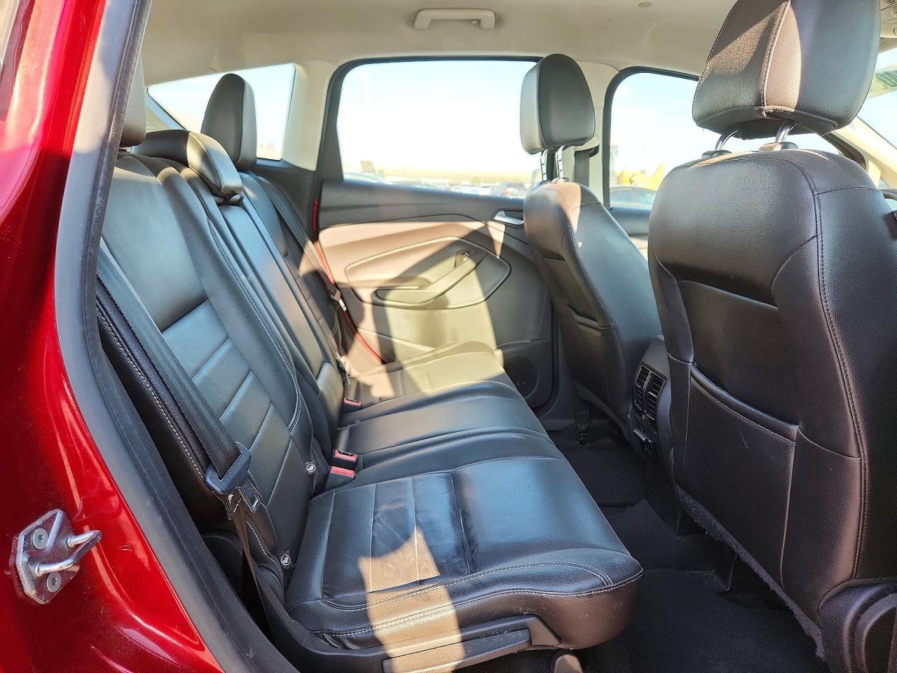 2015 Ford C-max Premium Sel Red vin: 1FADP5CUXFL104825