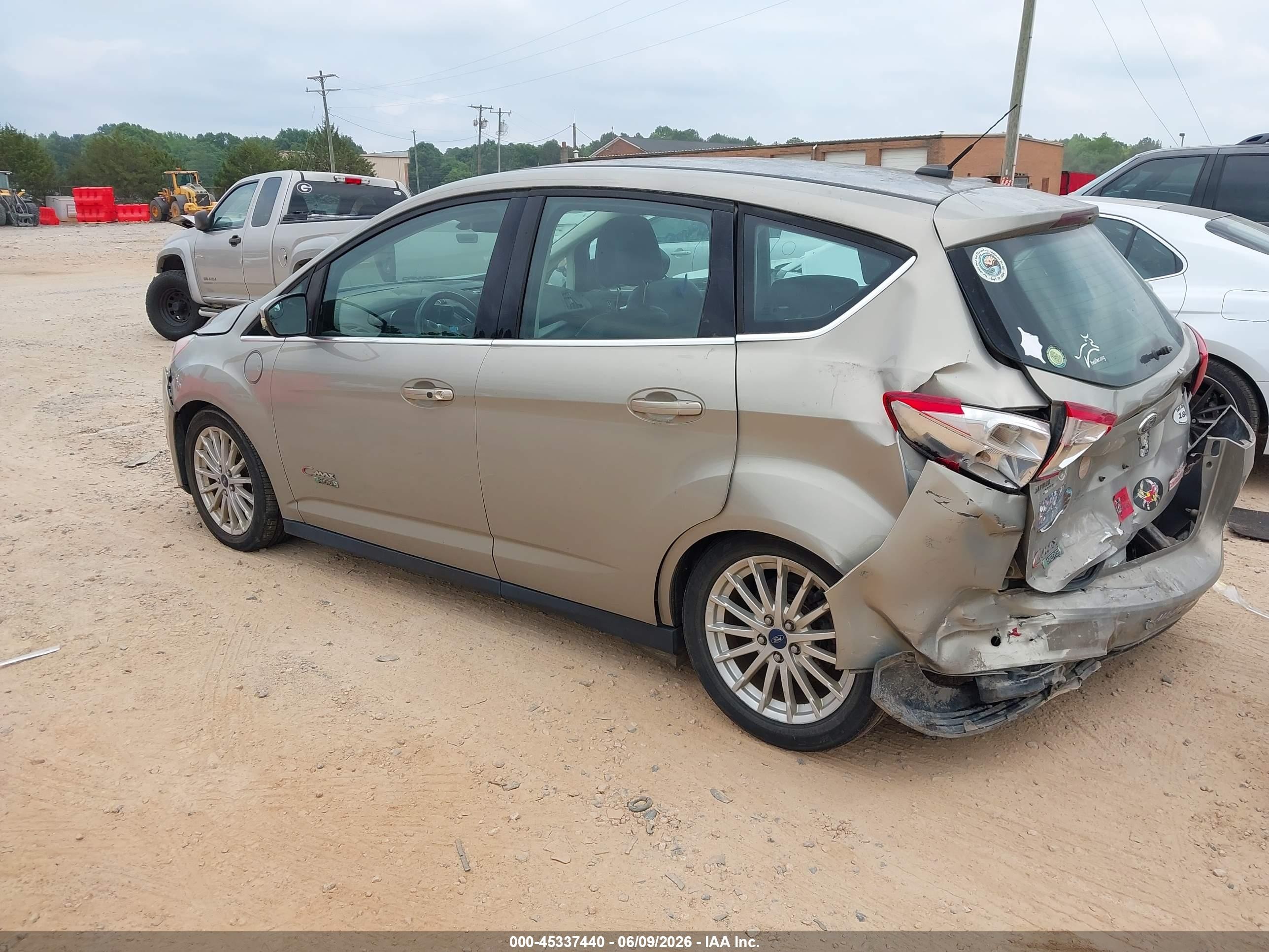 2015 Ford C-max Energi Sel Green vin: 1FADP5CUXFL108597