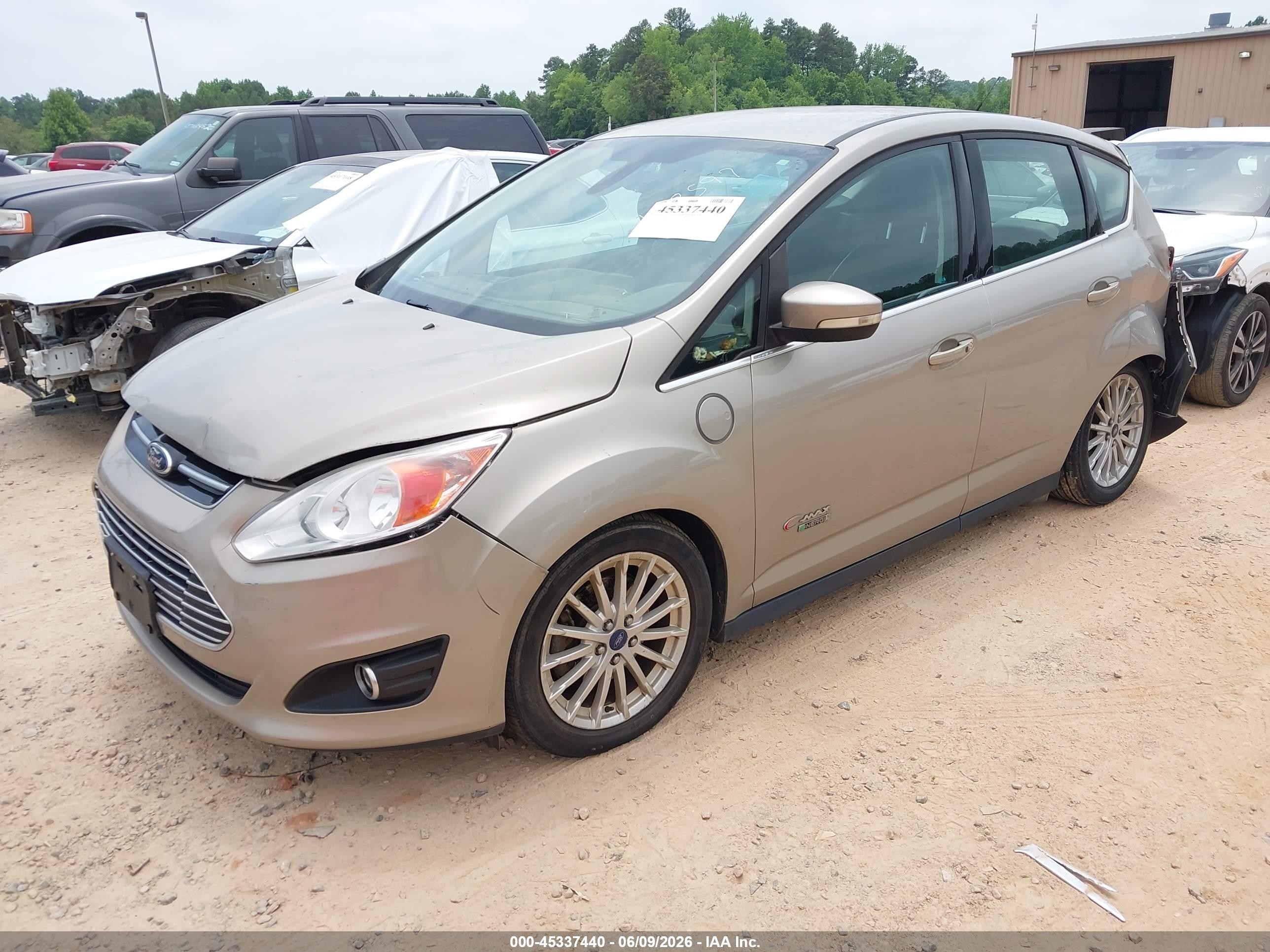 2015 Ford C-max Energi Sel Green vin: 1FADP5CUXFL108597