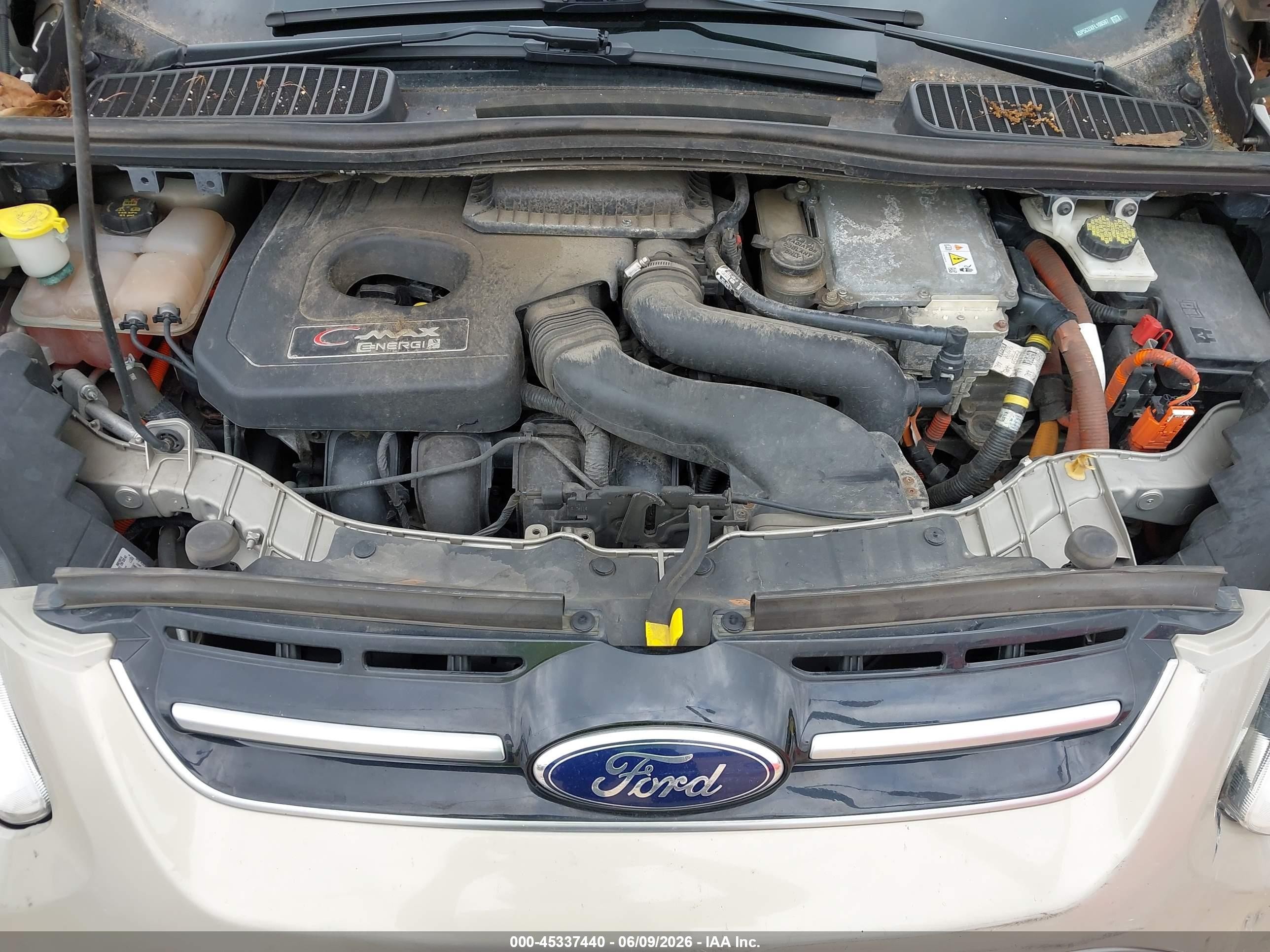 2015 Ford C-max Energi Sel Green vin: 1FADP5CUXFL108597