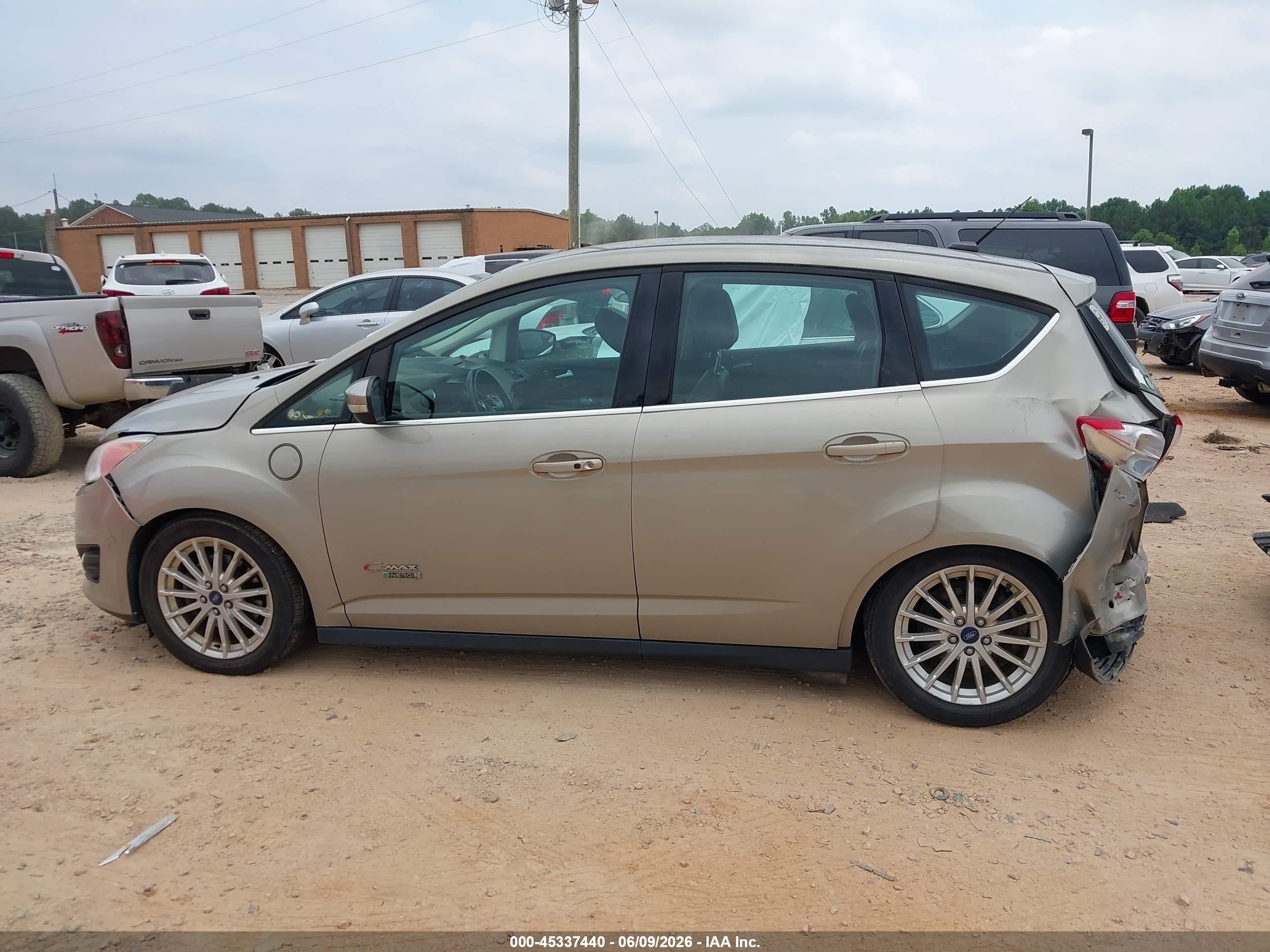 2015 Ford C-max Energi Sel Green vin: 1FADP5CUXFL108597