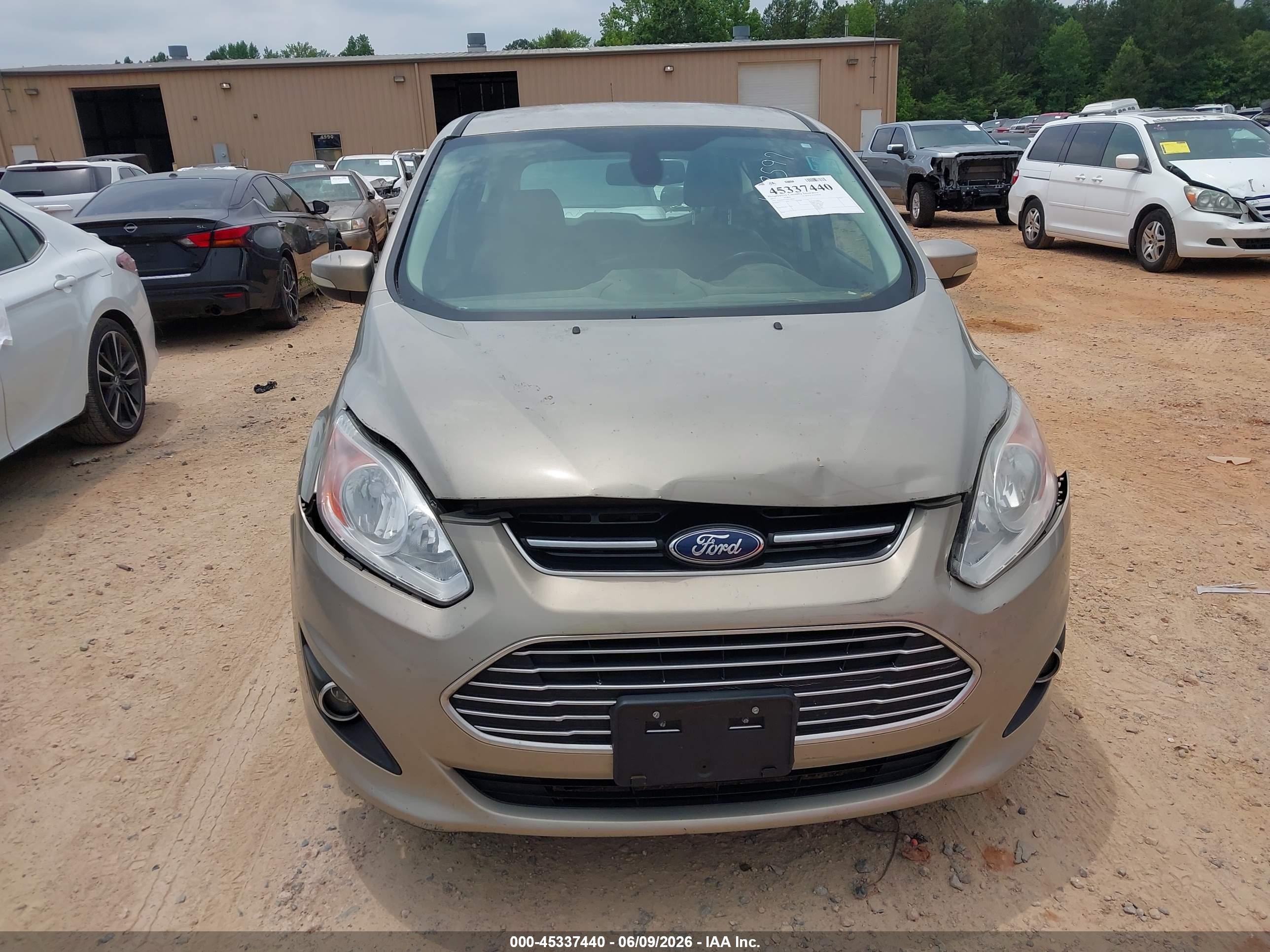 2015 Ford C-max Energi Sel Green vin: 1FADP5CUXFL108597