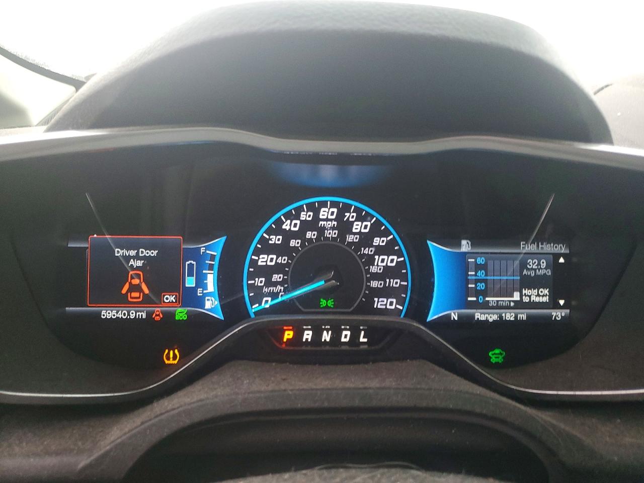 2017 Ford C-max Titanium Blue vin: 1FADP5DU0HL118718