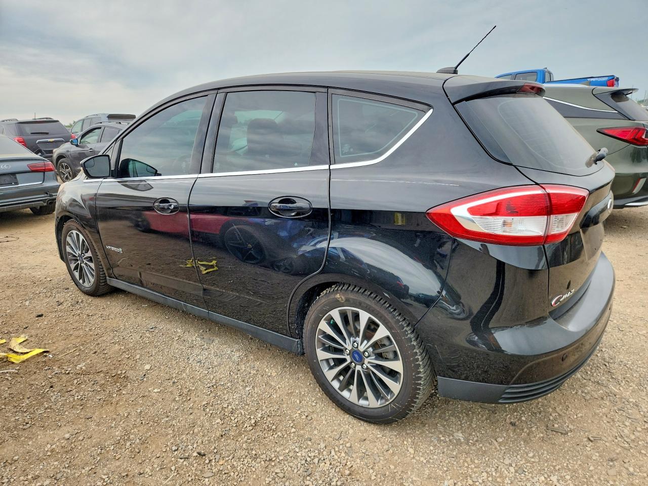 2017 Ford C-max Titanium Black vin: 1FADP5DU6HL118626