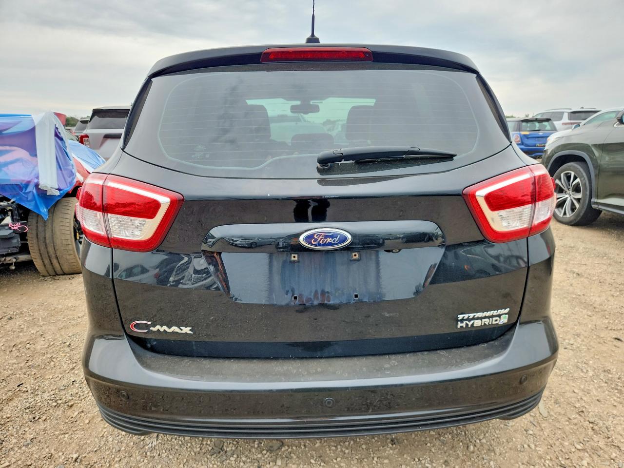 2017 Ford C-max Titanium Black vin: 1FADP5DU6HL118626