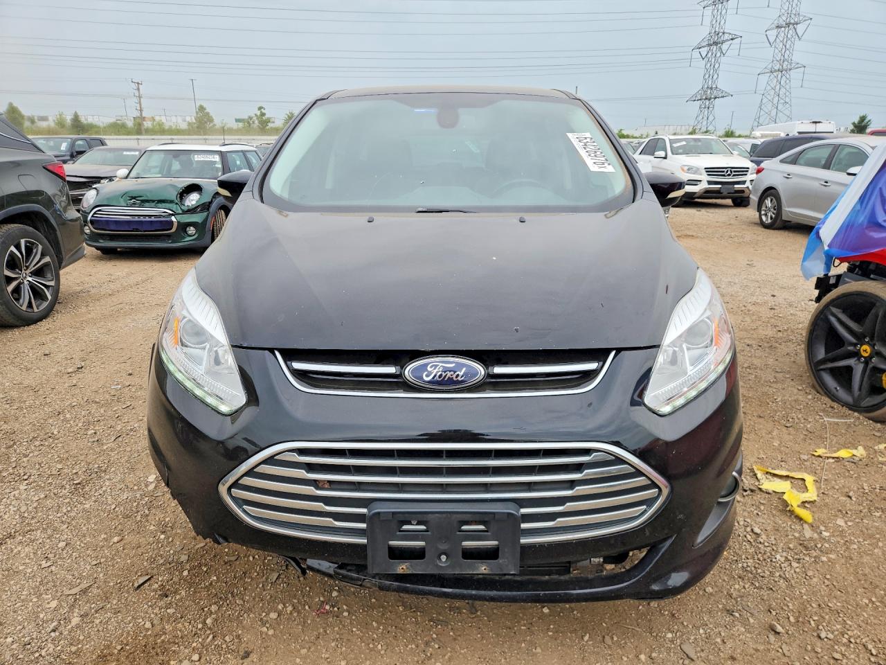 2017 Ford C-max Titanium Black vin: 1FADP5DU6HL118626