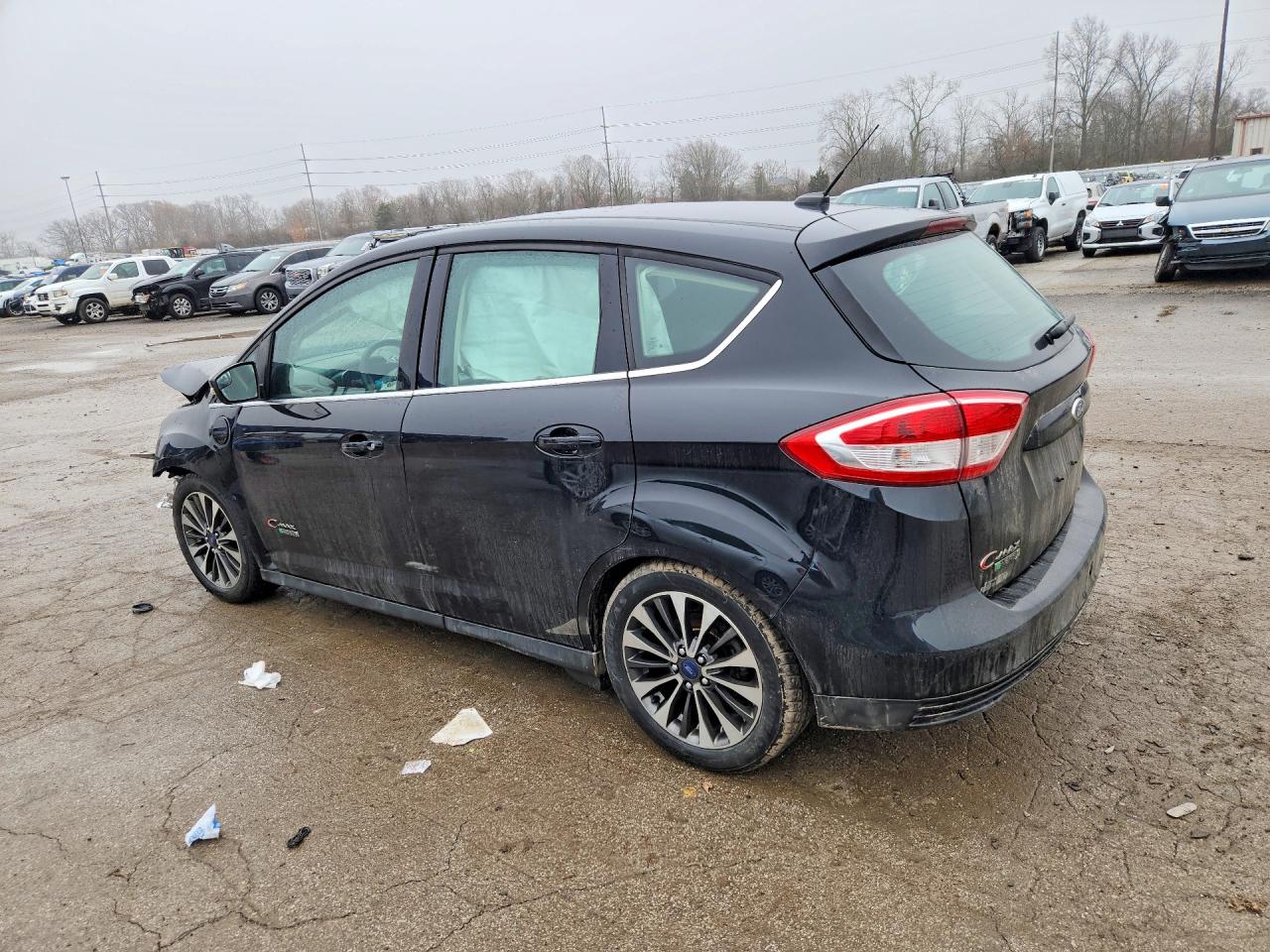 2017 Ford C-max Titanium Black vin: 1FADP5FU3HL105376