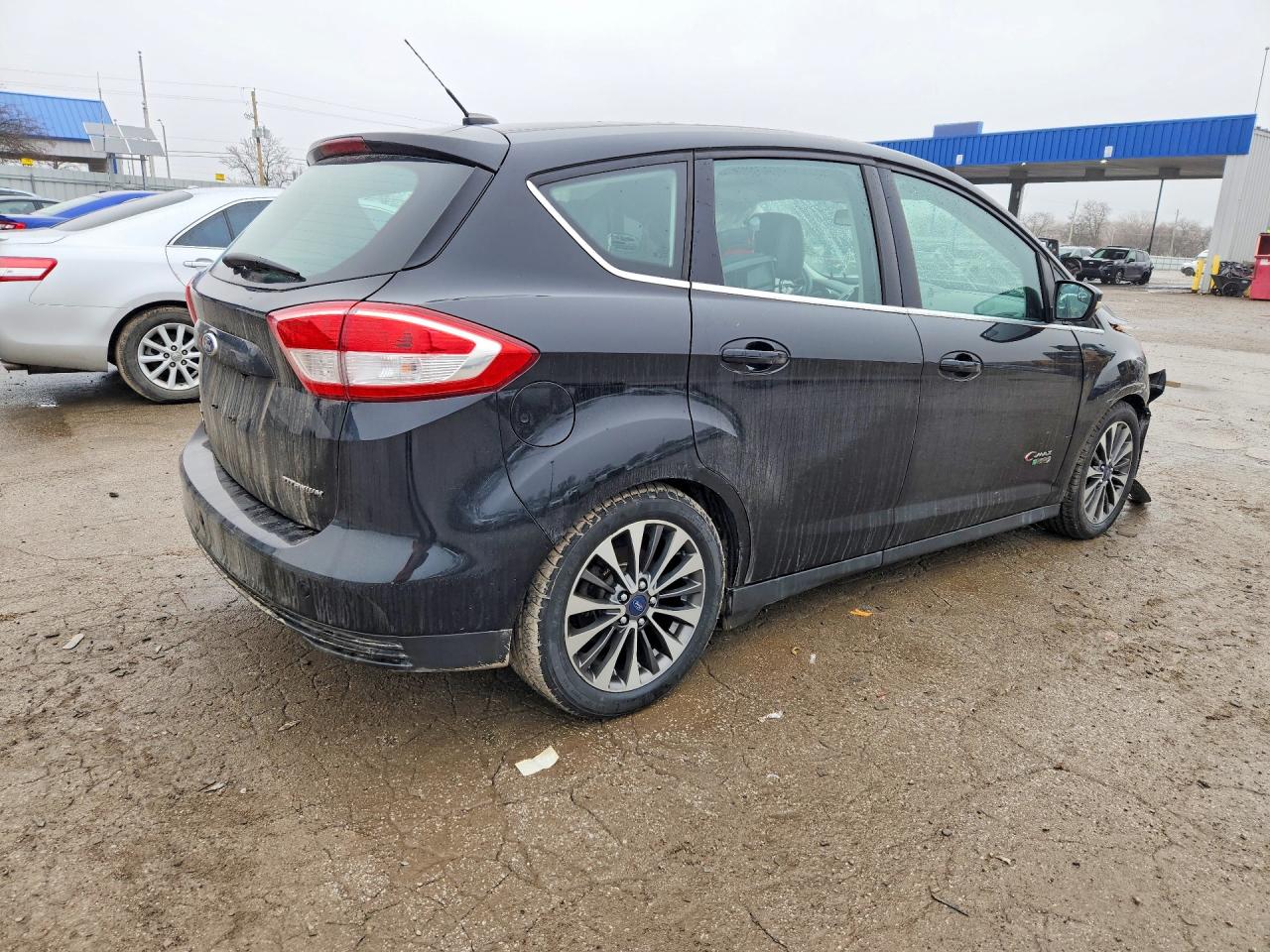 2017 Ford C-max Titanium Black vin: 1FADP5FU3HL105376