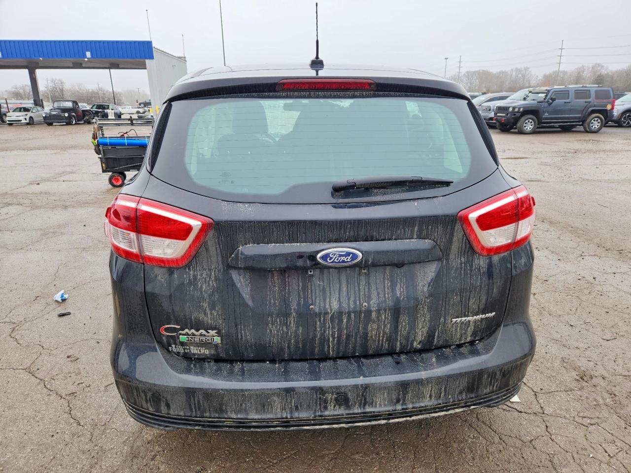 2017 Ford C-max Titanium Black vin: 1FADP5FU3HL105376