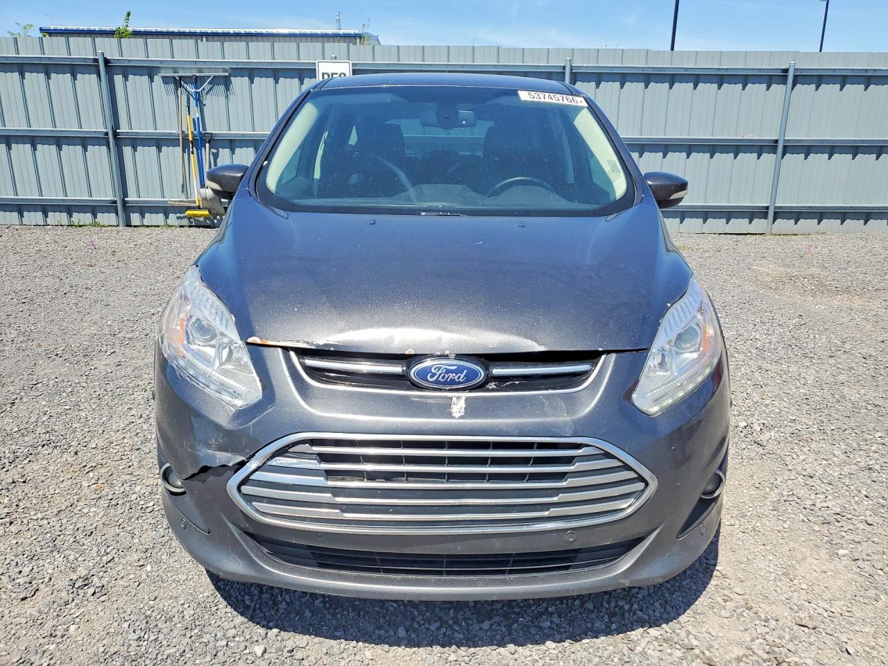 2017 Ford C-max Titanium Gray vin: 1FADP5FU3HL110481