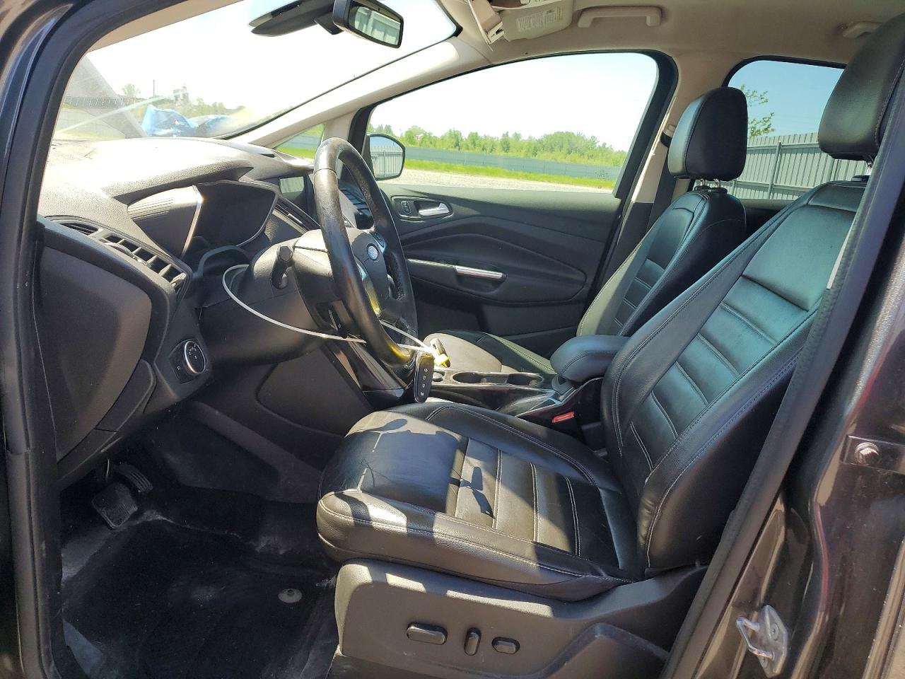 2017 Ford C-max Titanium Gray vin: 1FADP5FU3HL110481