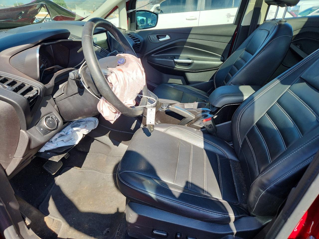 2017 Ford C-max Titanium Красный vin: 1FADP5FU9HL100912