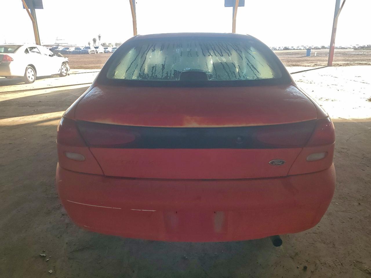 1998 Ford Escort Lx Red vin: 1FAFP10P0WW167866