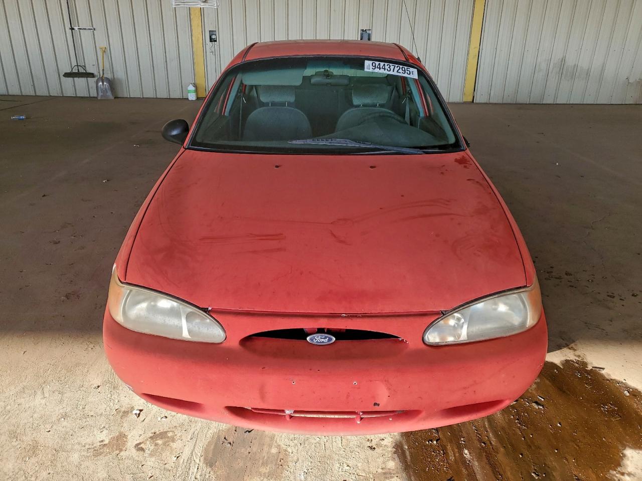 1998 Ford Escort Lx Red vin: 1FAFP10P0WW167866