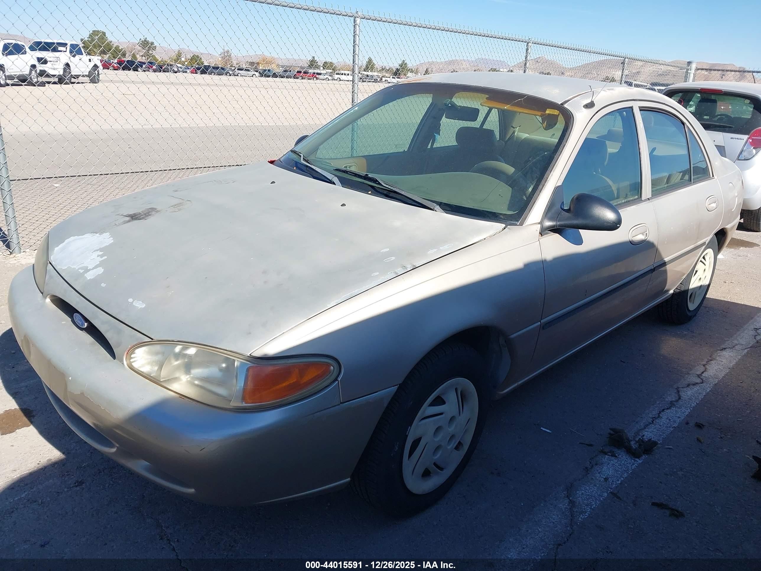 1998 Ford Escort Lx Brown vin: 1FAFP10P1WW236564