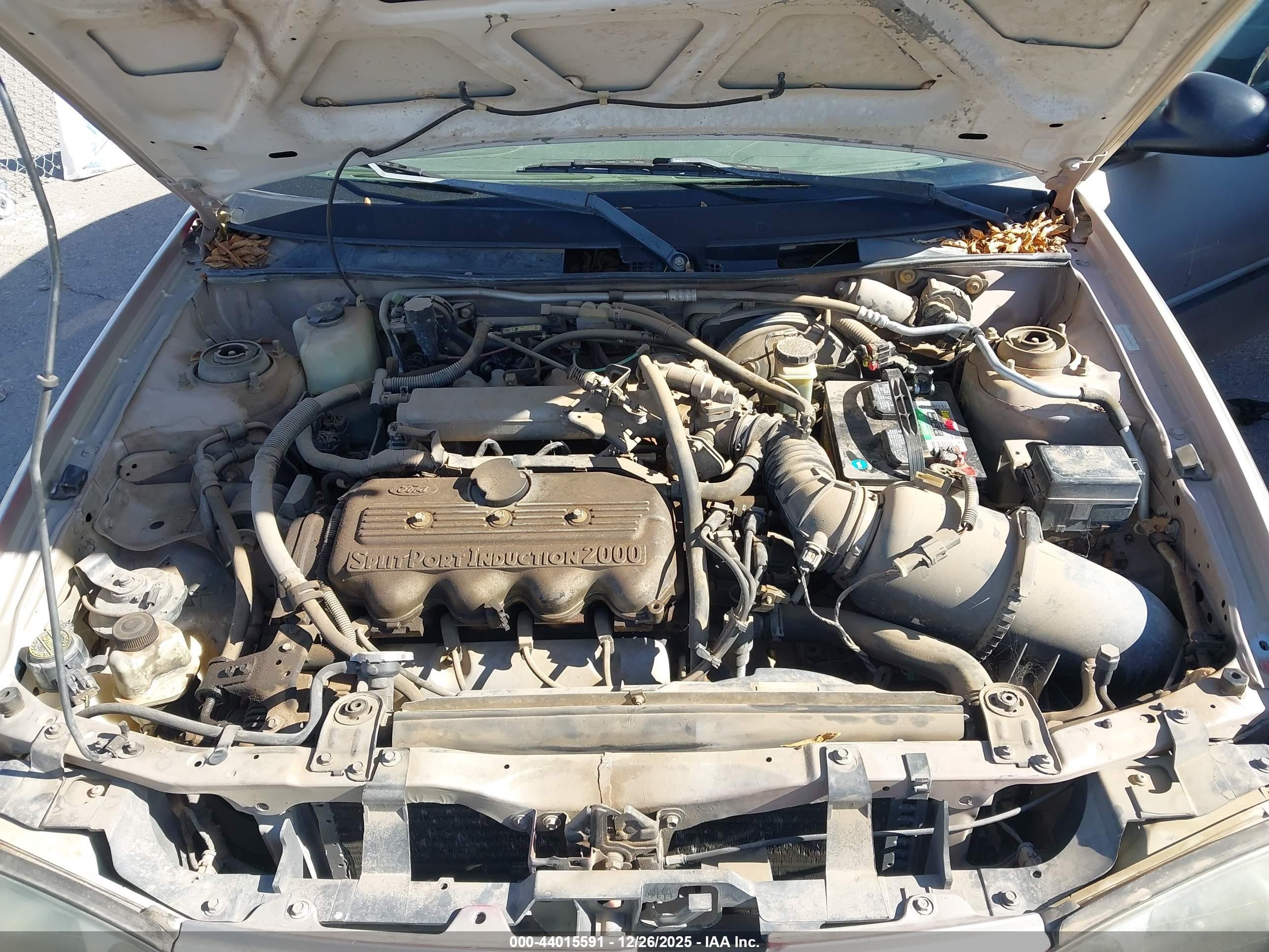 1998 Ford Escort Lx Brown vin: 1FAFP10P1WW236564