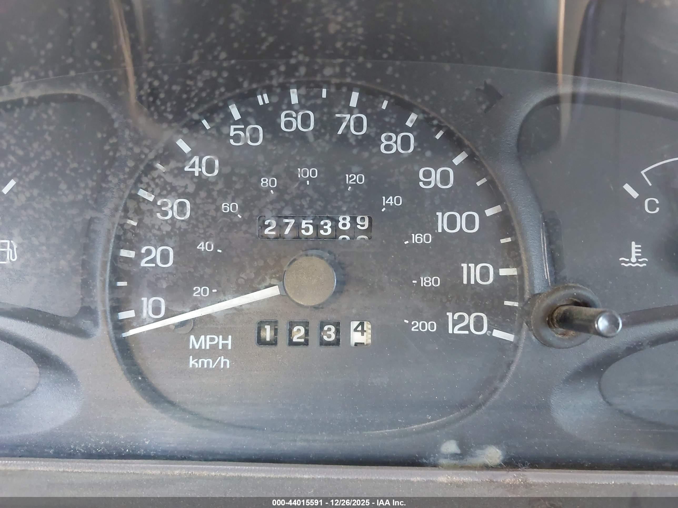 1998 Ford Escort Lx Brown vin: 1FAFP10P1WW236564