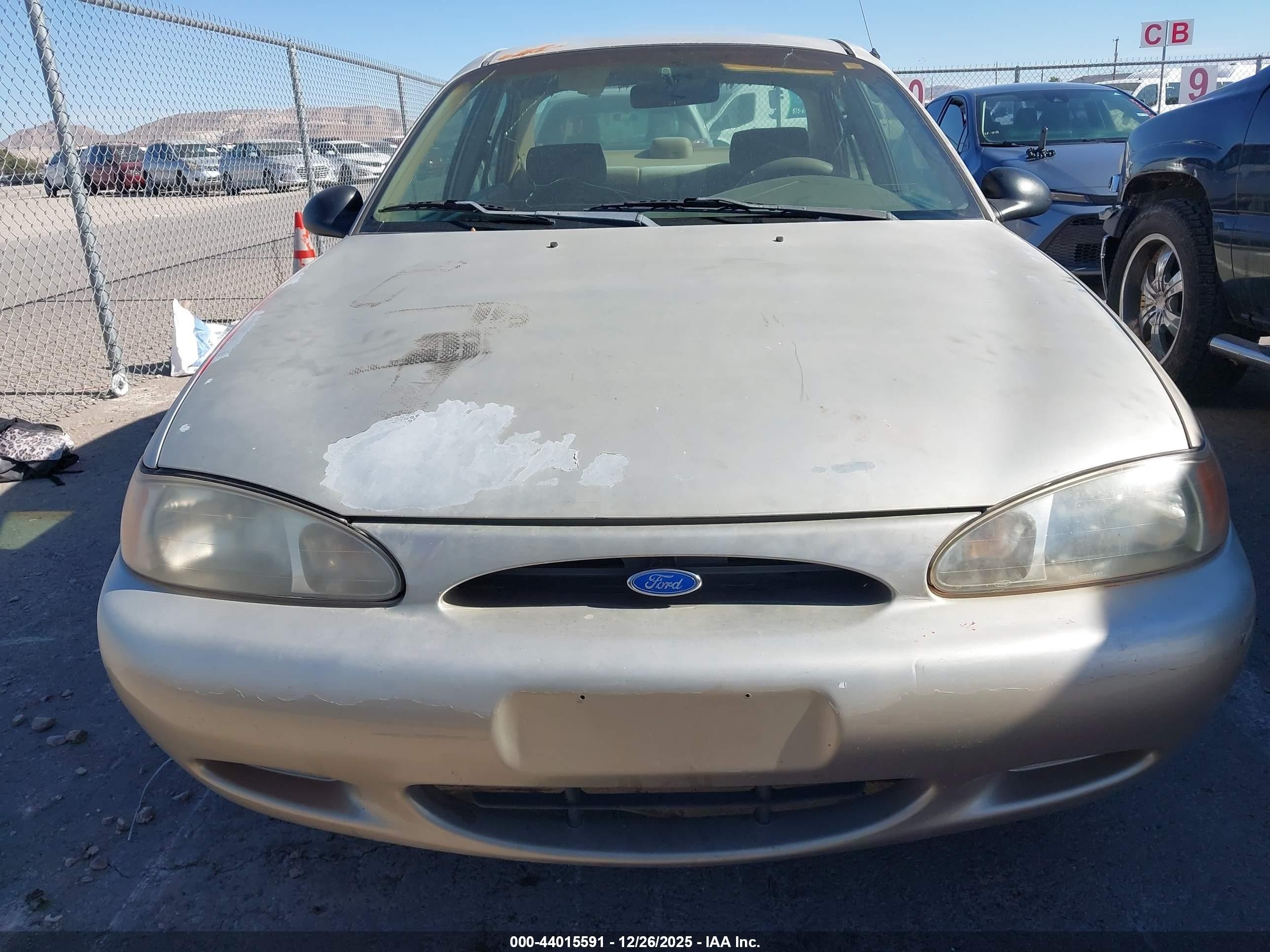 1998 Ford Escort Lx Brown vin: 1FAFP10P1WW236564