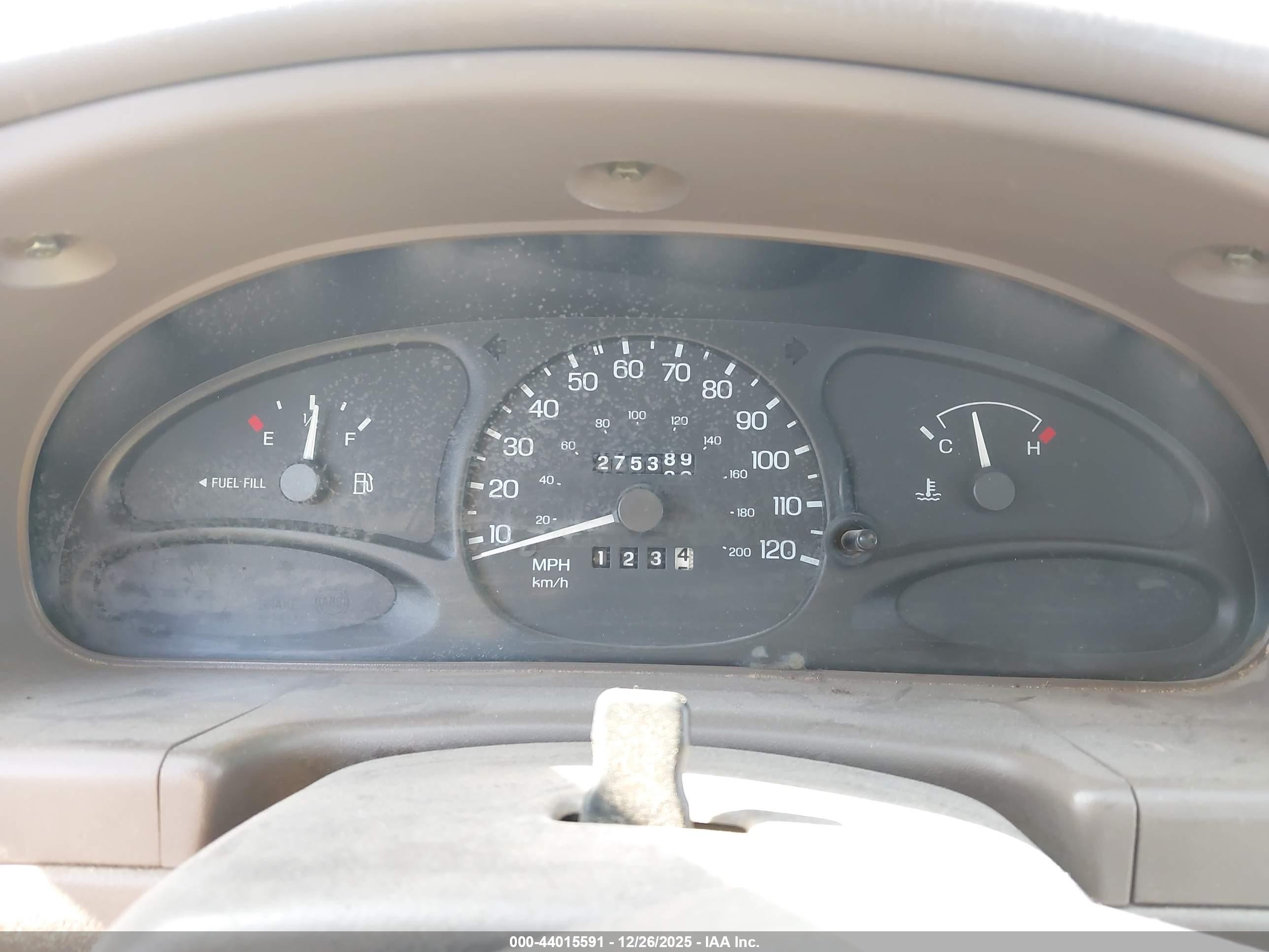 1998 Ford Escort Lx Brown vin: 1FAFP10P1WW236564