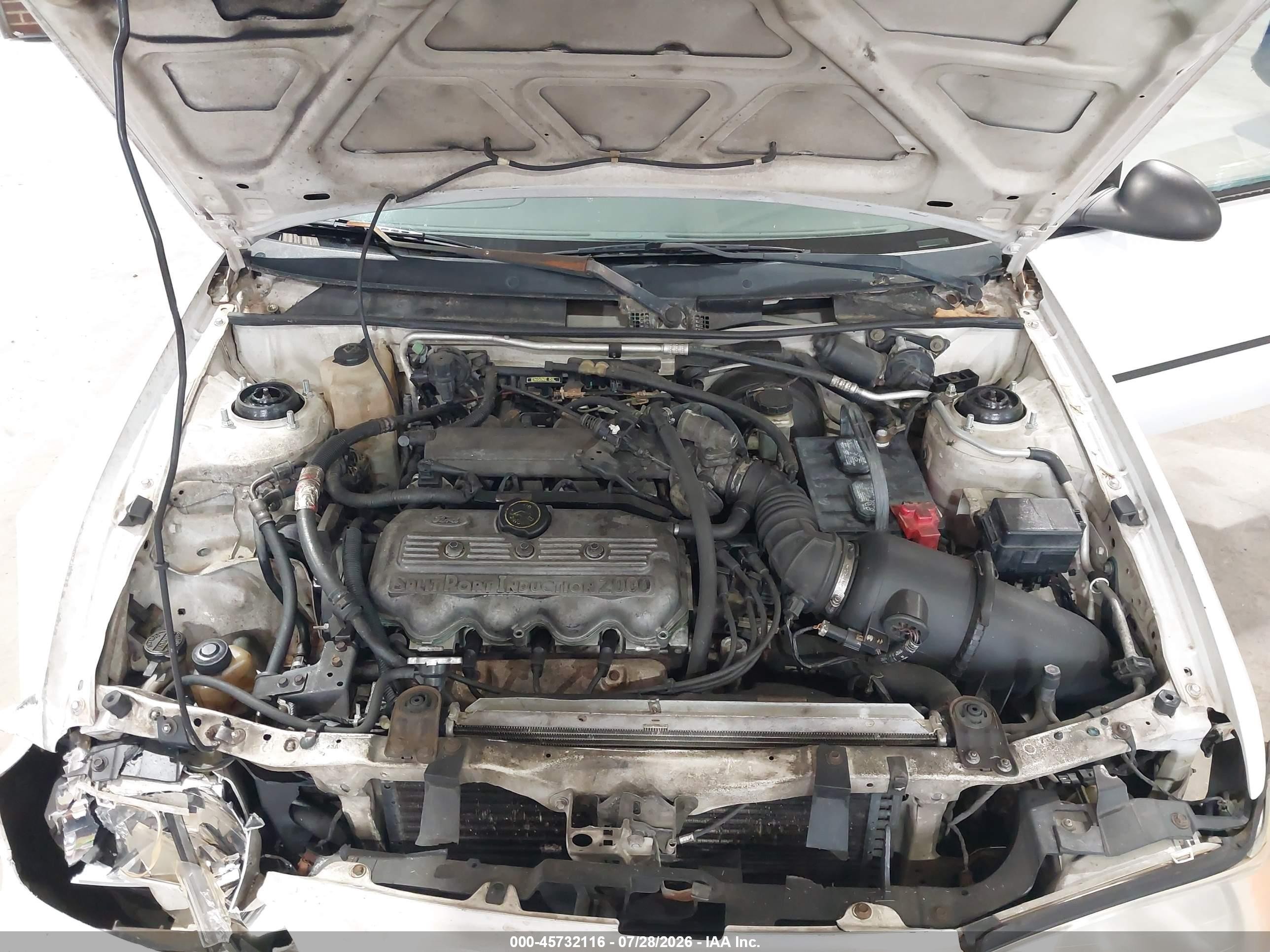 1999 Ford Escort Lx White vin: 1FAFP10P4XW179164