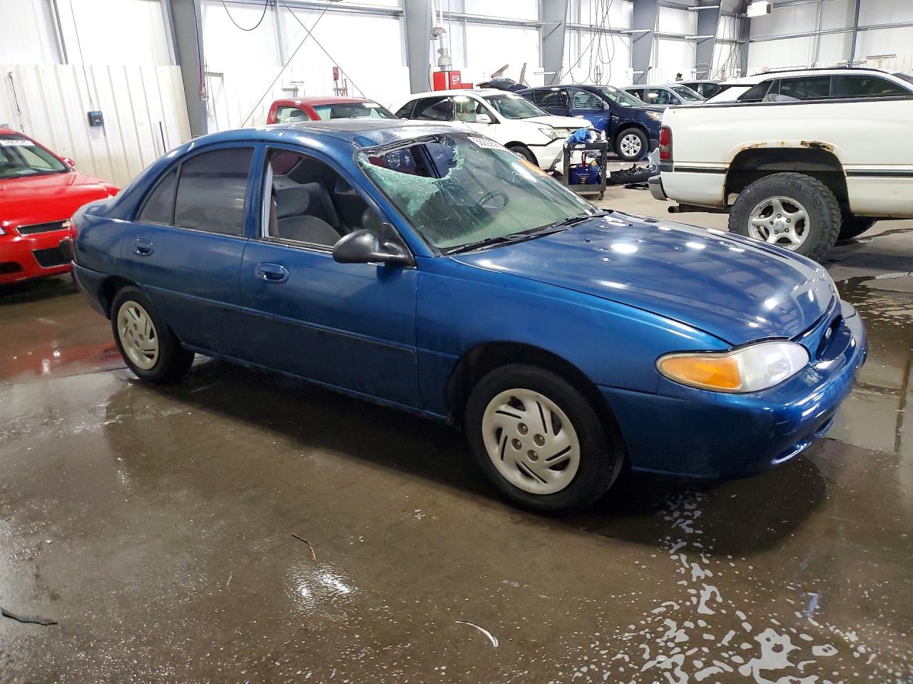 1998 Ford Escort Lx Синий vin: 1FAFP10P5WW306535