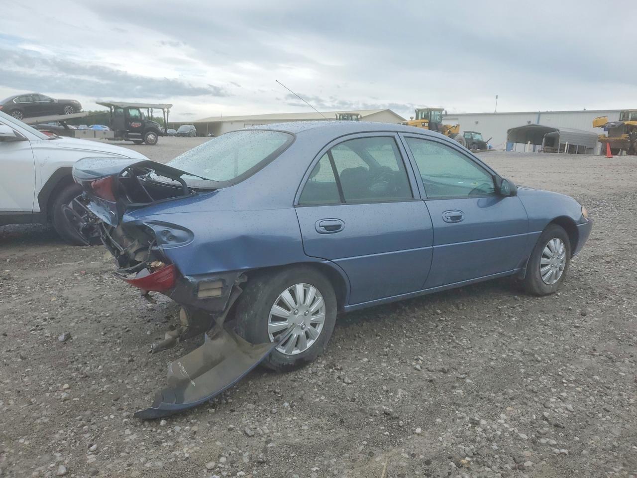 1999 Ford Escort Lx Blue vin: 1FAFP10P5XW116266