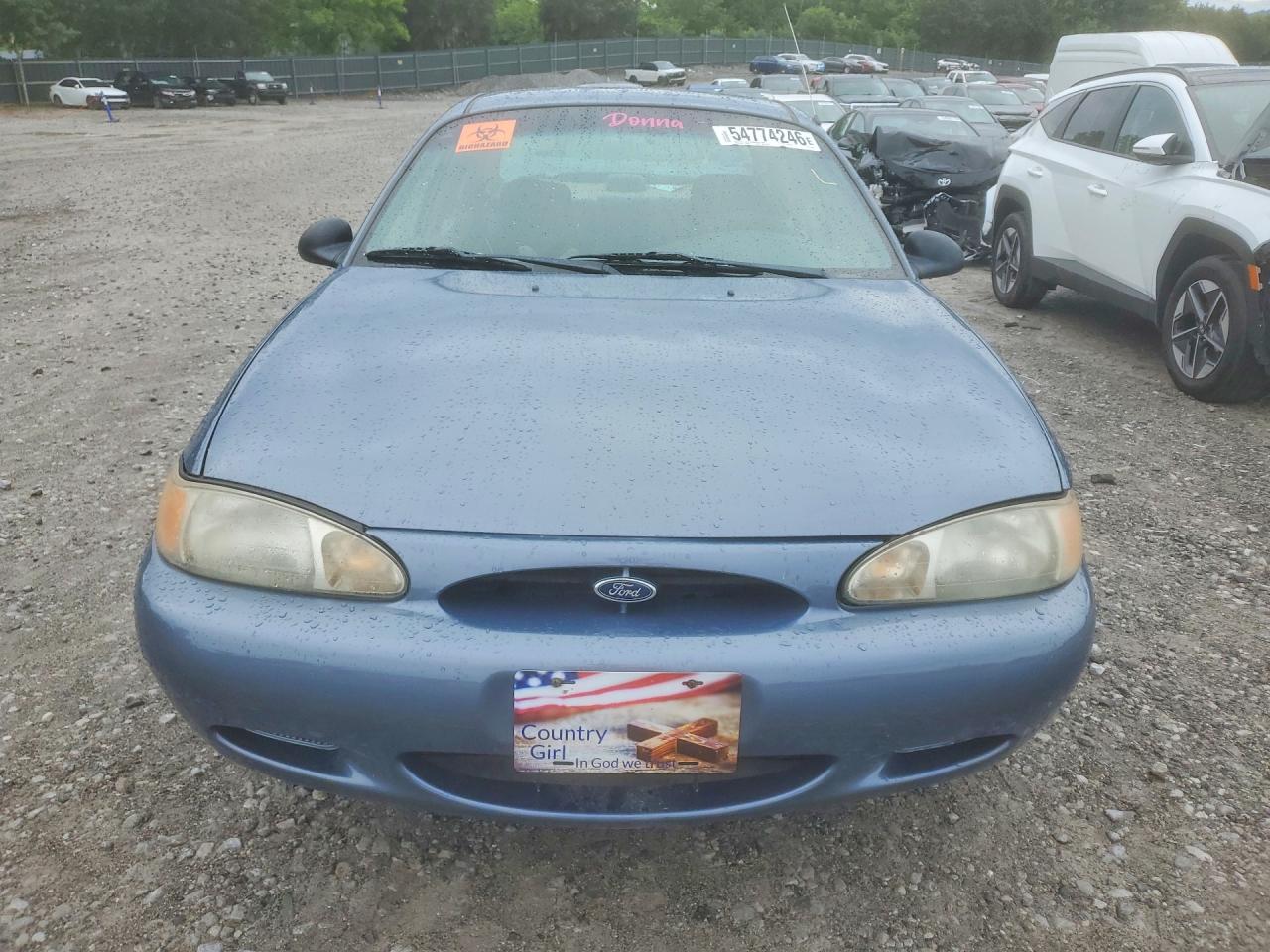 1999 Ford Escort Lx Blue vin: 1FAFP10P5XW116266