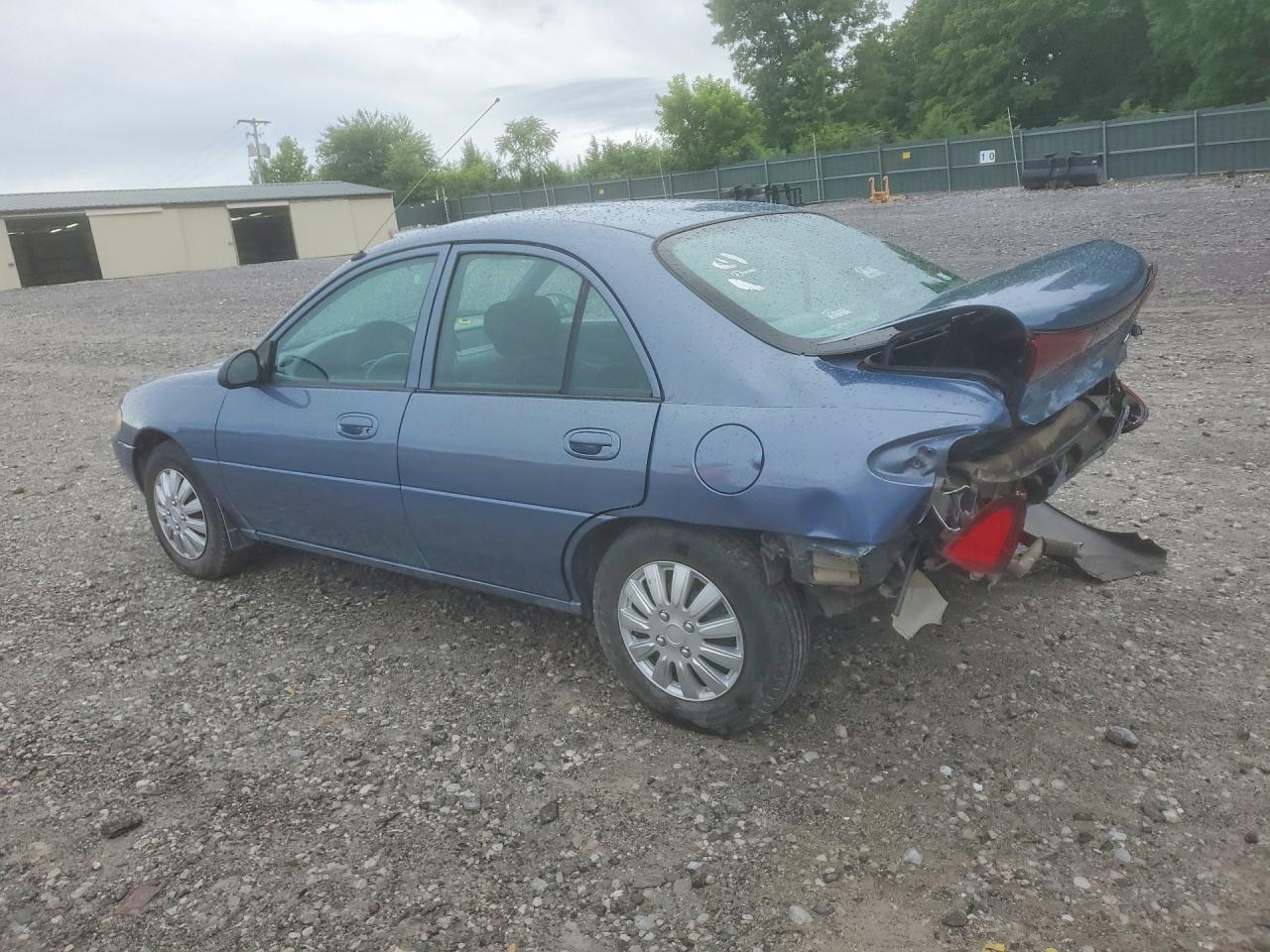 1999 Ford Escort Lx Blue vin: 1FAFP10P5XW116266