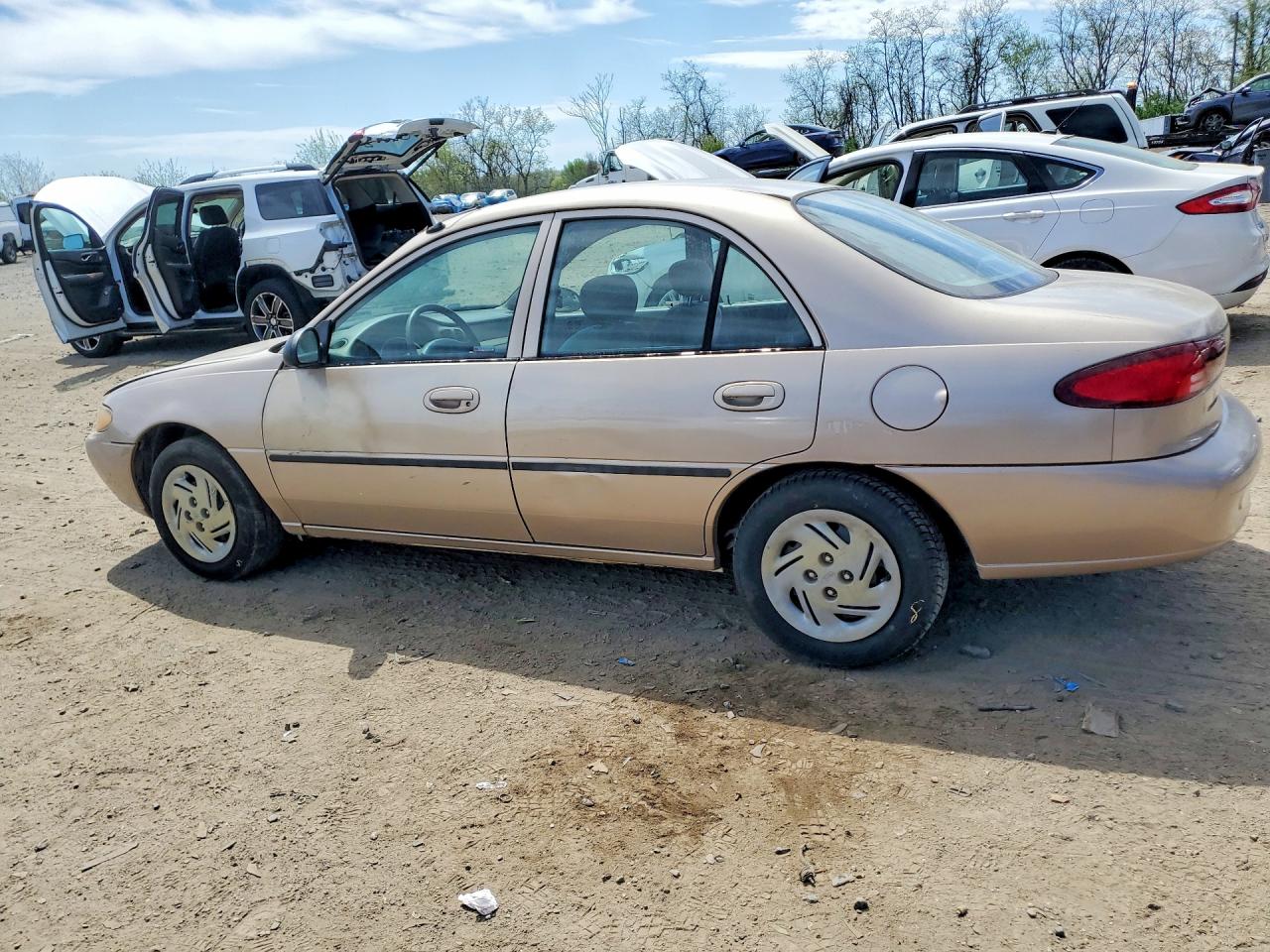 1999 Ford Escort Lx Beige vin: 1FAFP10P6XW198525