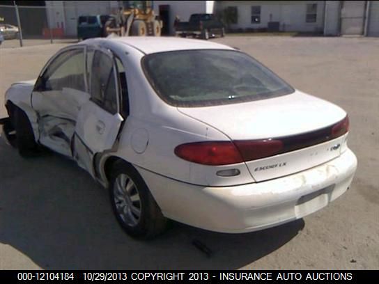 1998 Ford Escort Lx vin: 1FAFP10P7WW135691