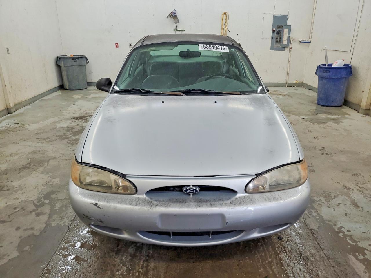 1999 Ford Escort Lx Silver vin: 1FAFP10P9XW277753