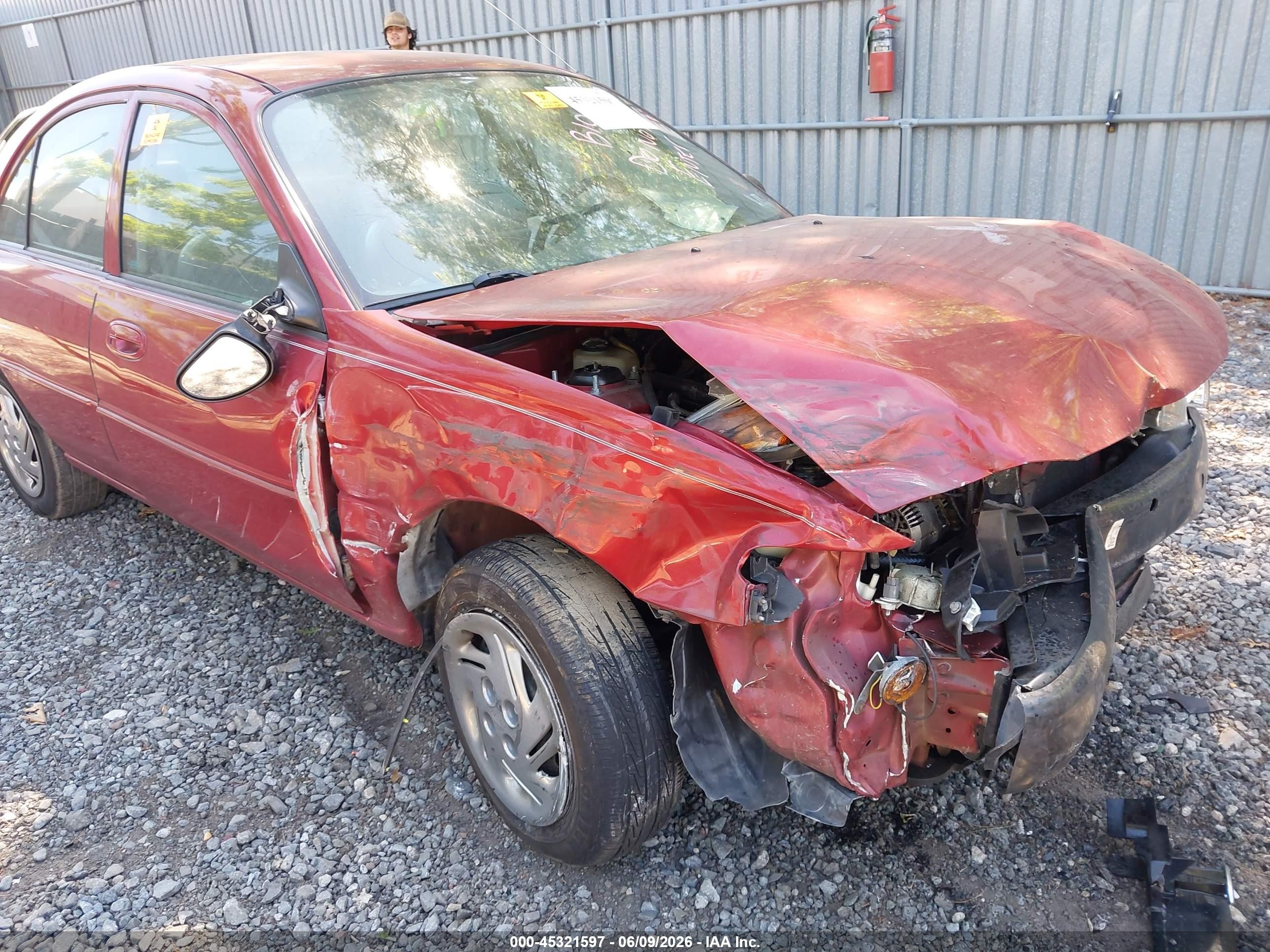 1998 Ford Escort Se Red vin: 1FAFP13P5WW256800