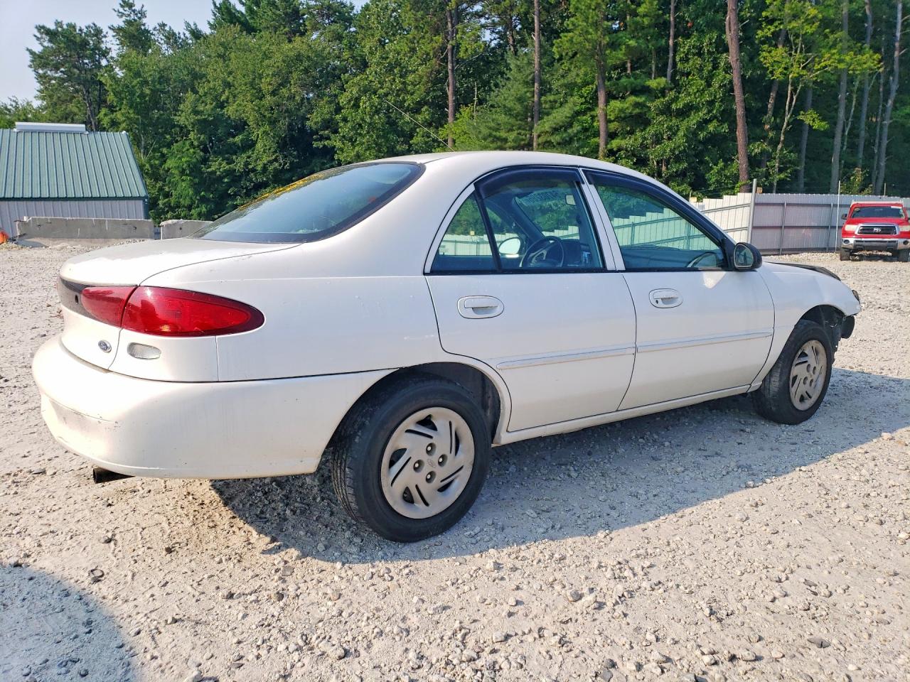 1998 Ford Escort Se Белый vin: 1FAFP13P6WW298246