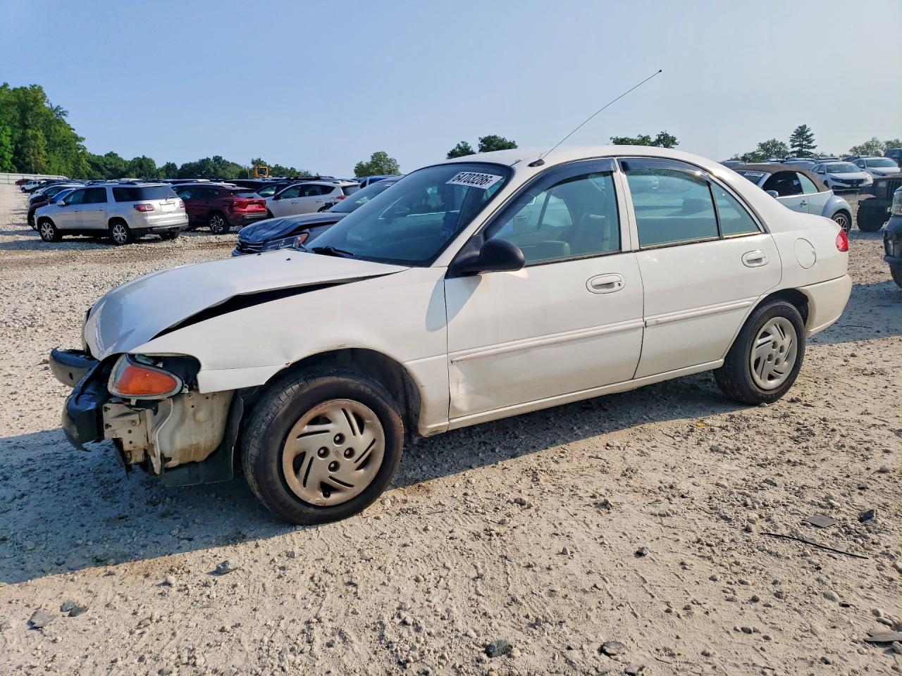 1998 Ford Escort Se Белый vin: 1FAFP13P6WW298246