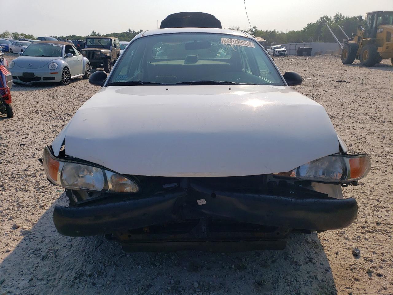 1998 Ford Escort Se Белый vin: 1FAFP13P6WW298246