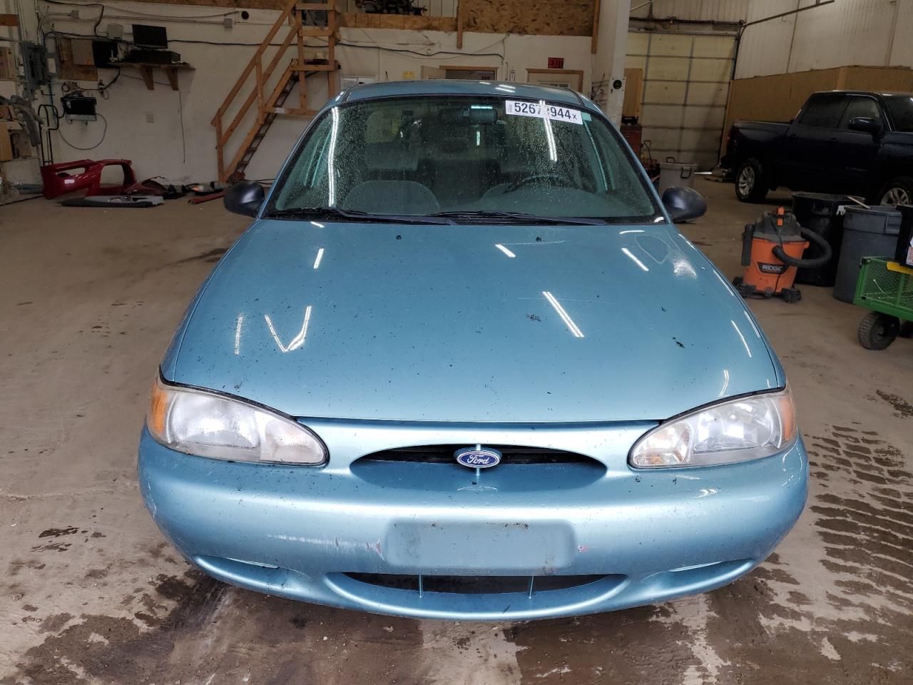 1999 Ford Escort Se Blue vin: 1FAFP13P9XW168219